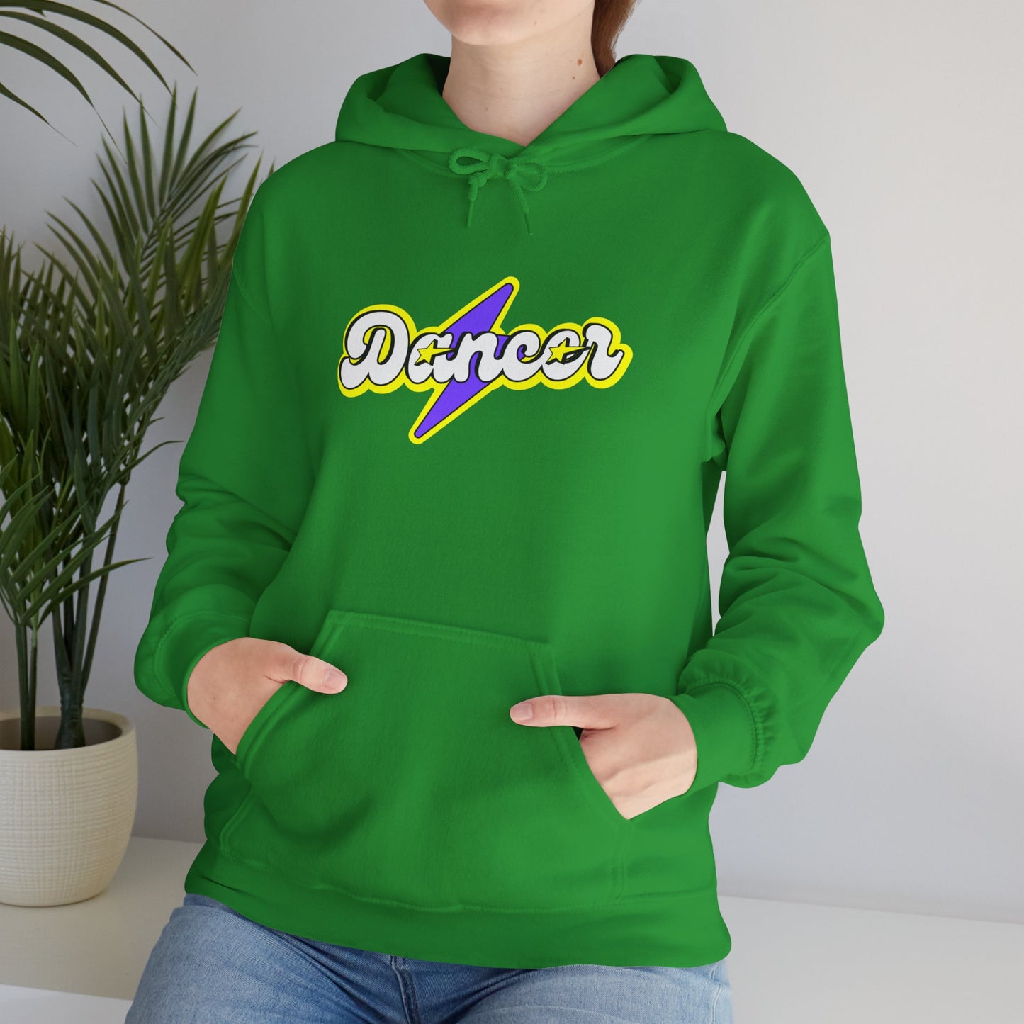 "Dancer" Superpower Unisex Hoodie – Superhero-Inspired Dance Graphic Sweatshirt
