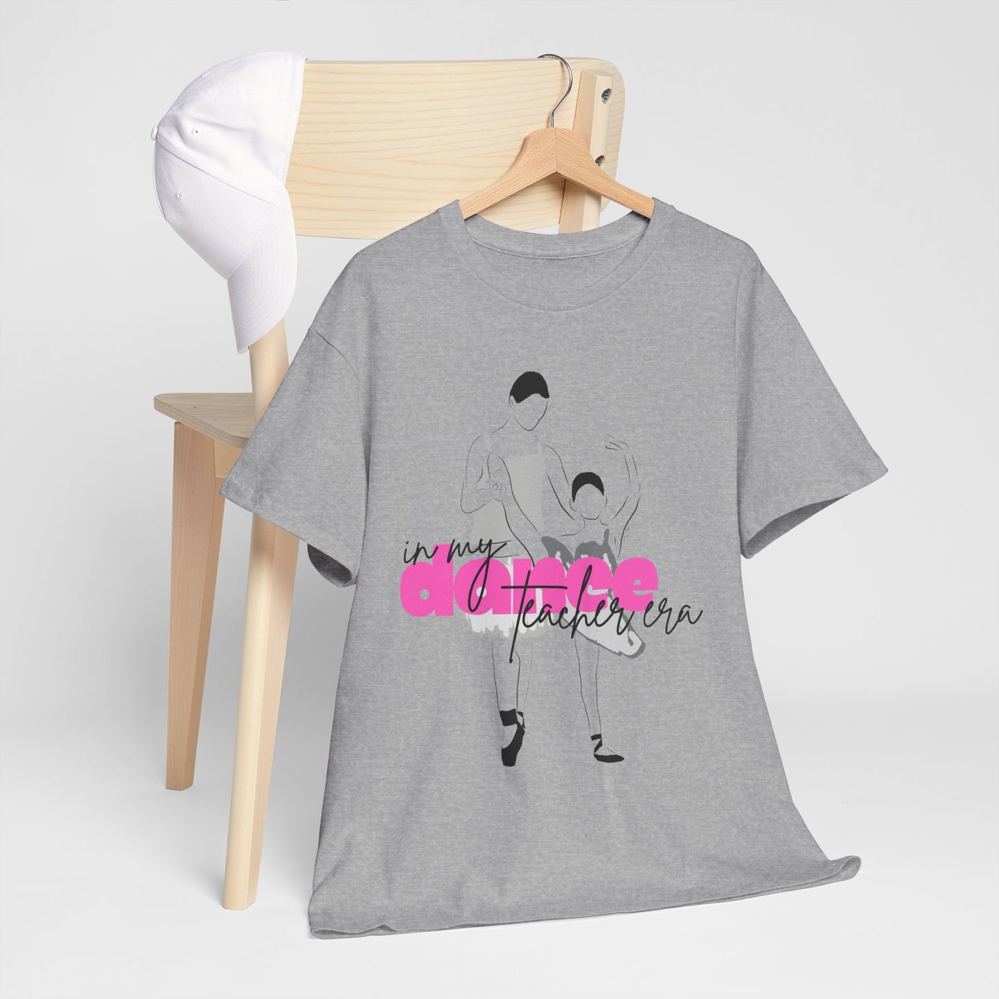 "In My Dance Teacher Era" Ballet Graphic Unisex Heavy Cotton Tee – Ballet Instructor Gift Shirt