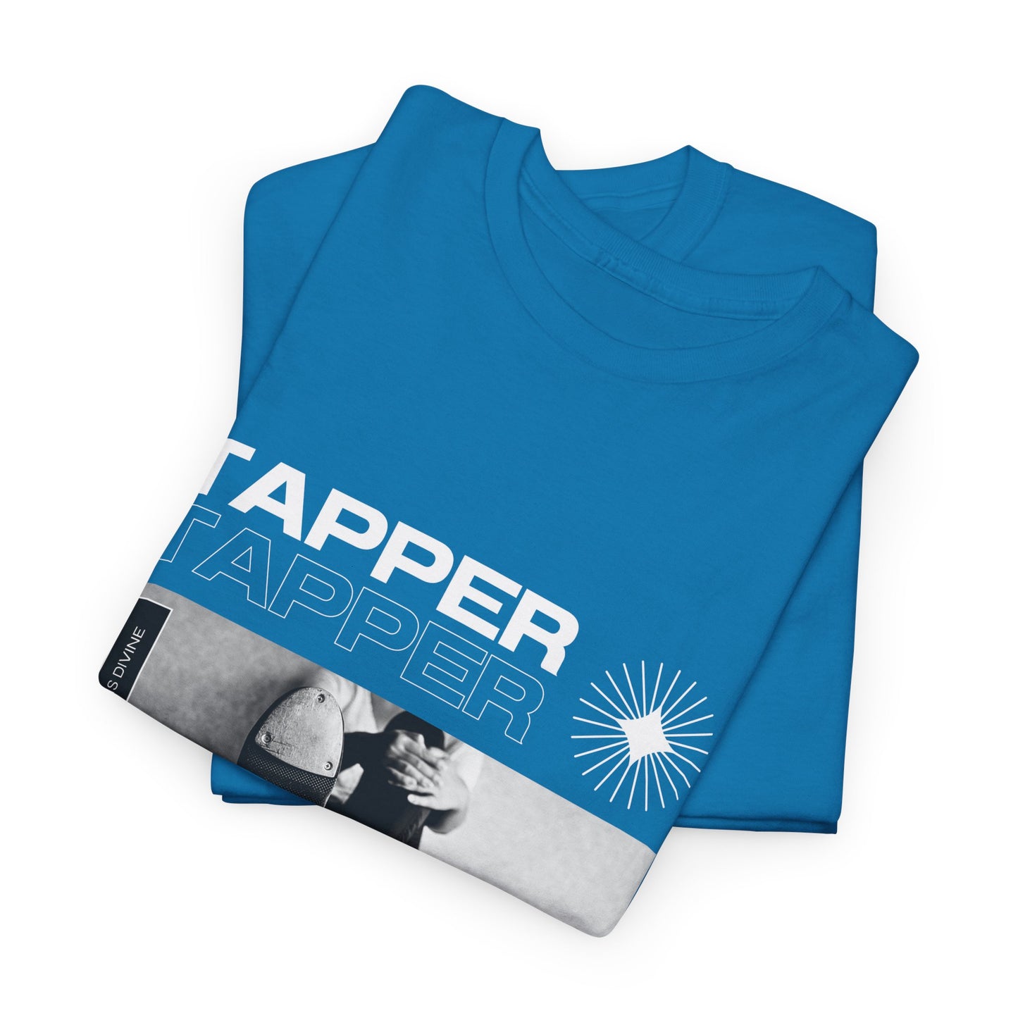 “Tapper” Tap Dance Unisex Heavy Cotton Tee – Streetwear-Inspired Tap Shoes Graphic T-Shirt for Dancers