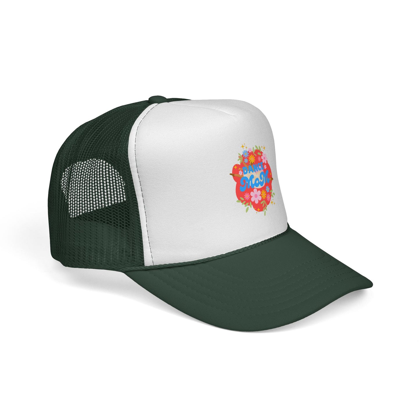 "Dance Mom" Trucker Hat – Adjustable Mesh Cap for Teens & Adults | Dance Parent Gift