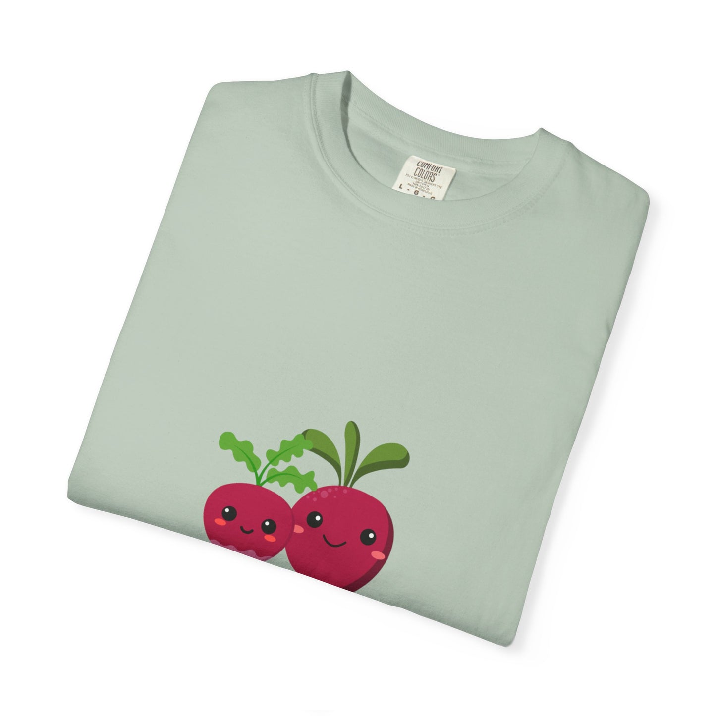 "Turnip the Beet" Unisex Garment-Dyed T-Shirt – Cute Veggie Dance Pun Graphic Tee – Funny Foodie Shirt for Dancers & Music Lovers