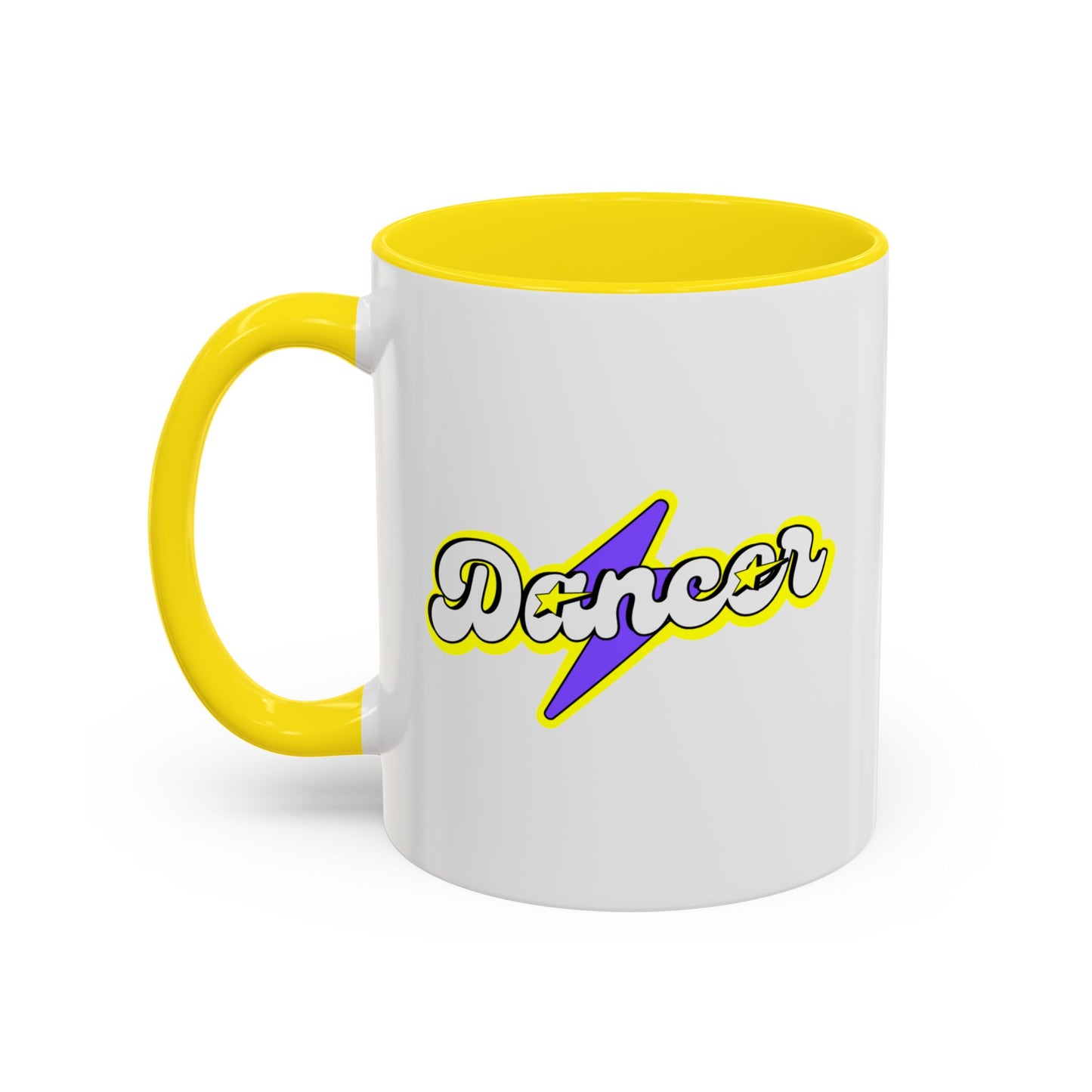 "Dancer" Accent Coffee Mug – Superhero Theme Ceramic Mug for Dancers and Dance Lovers