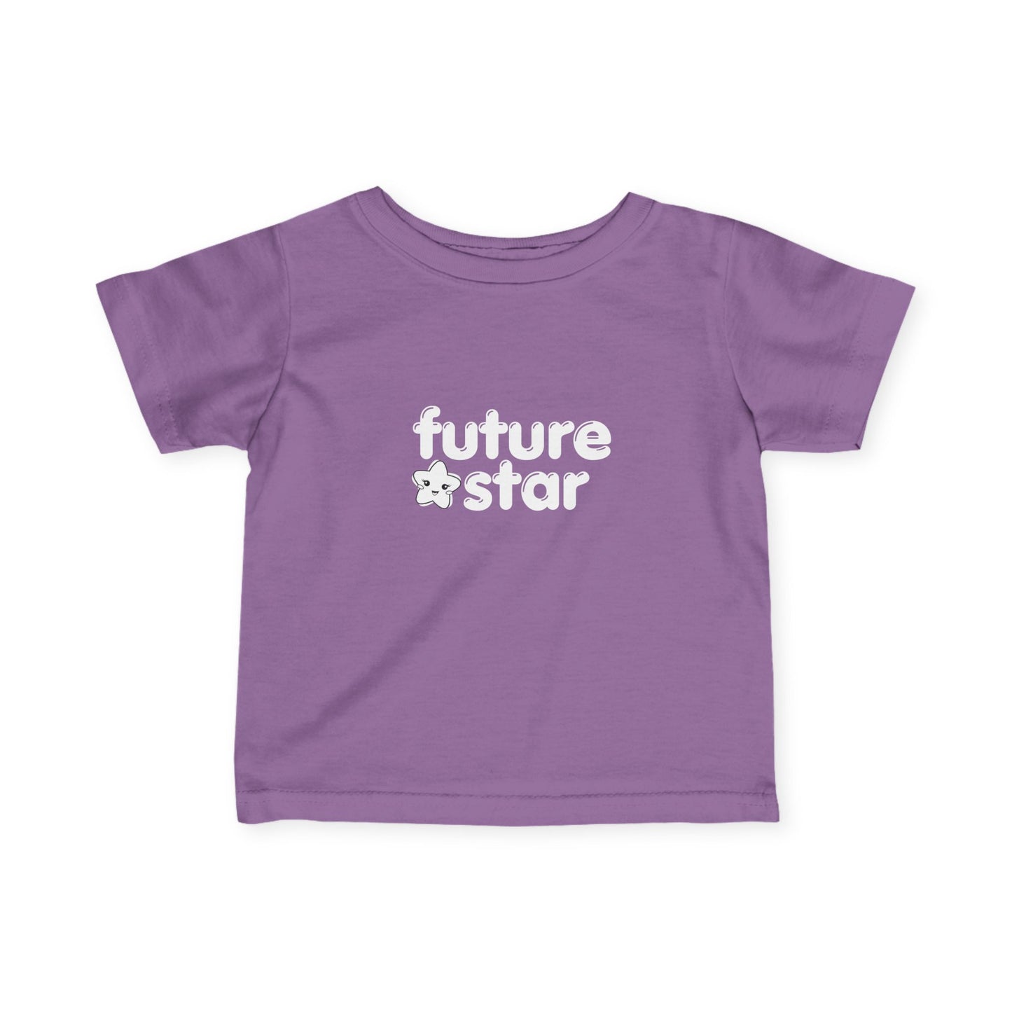 “Future Star” Infant Fine Jersey Tee – Cute Dance-Themed Baby T-Shirt for Little Performers and Rising Stars
