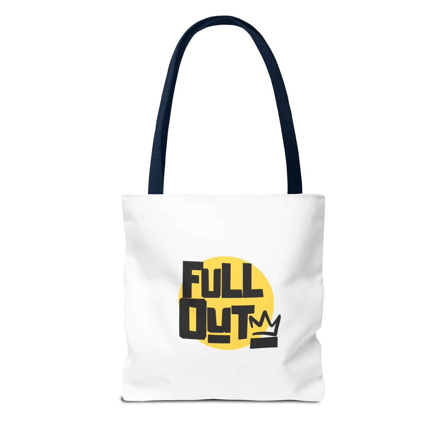"Full Out" Dance Canvas Tote Bag – Streetwear-Inspired Graphic Dance Bag for Rehearsals, Classes & Everyday Use