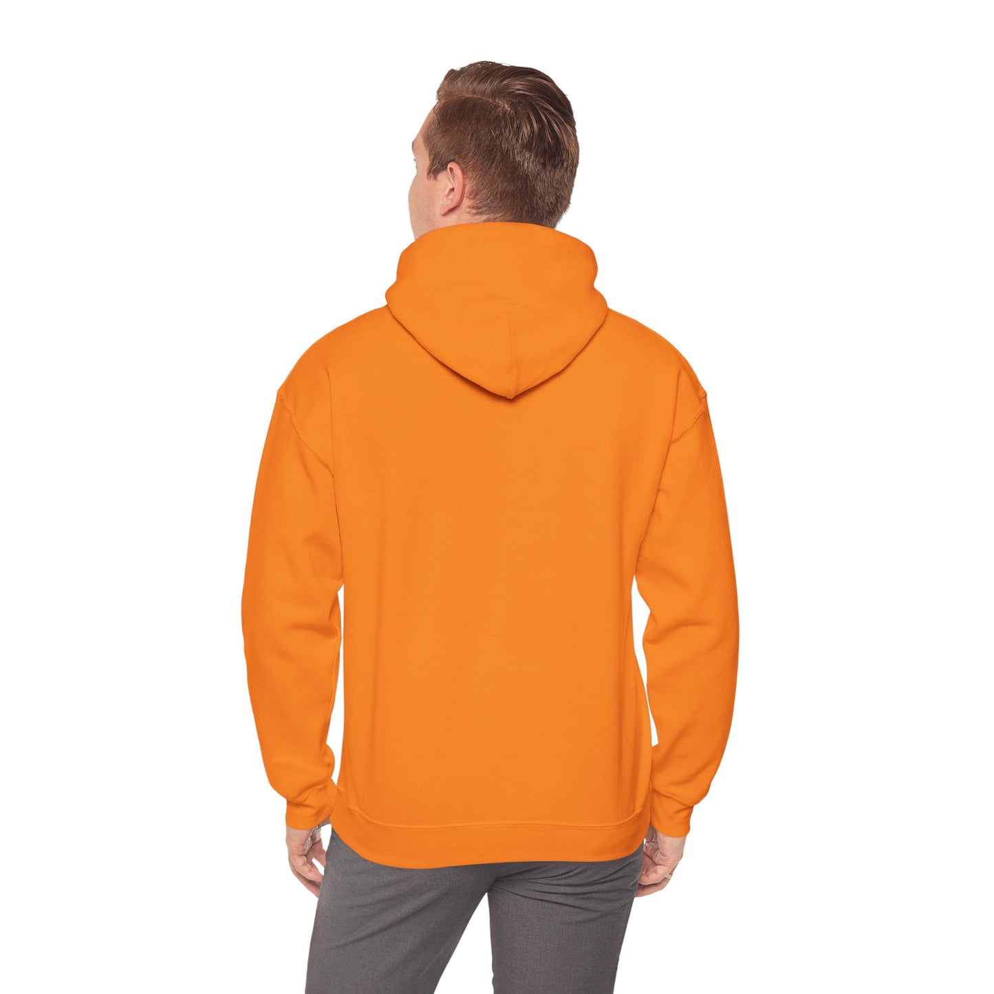 “Dancing” Text with Streetwear-Style Male Dancer Graphic – Unisex Heavy Blend™ Hooded Sweatshirt – Cozy Dance Hoodie for Performers & Dance Enthusiasts