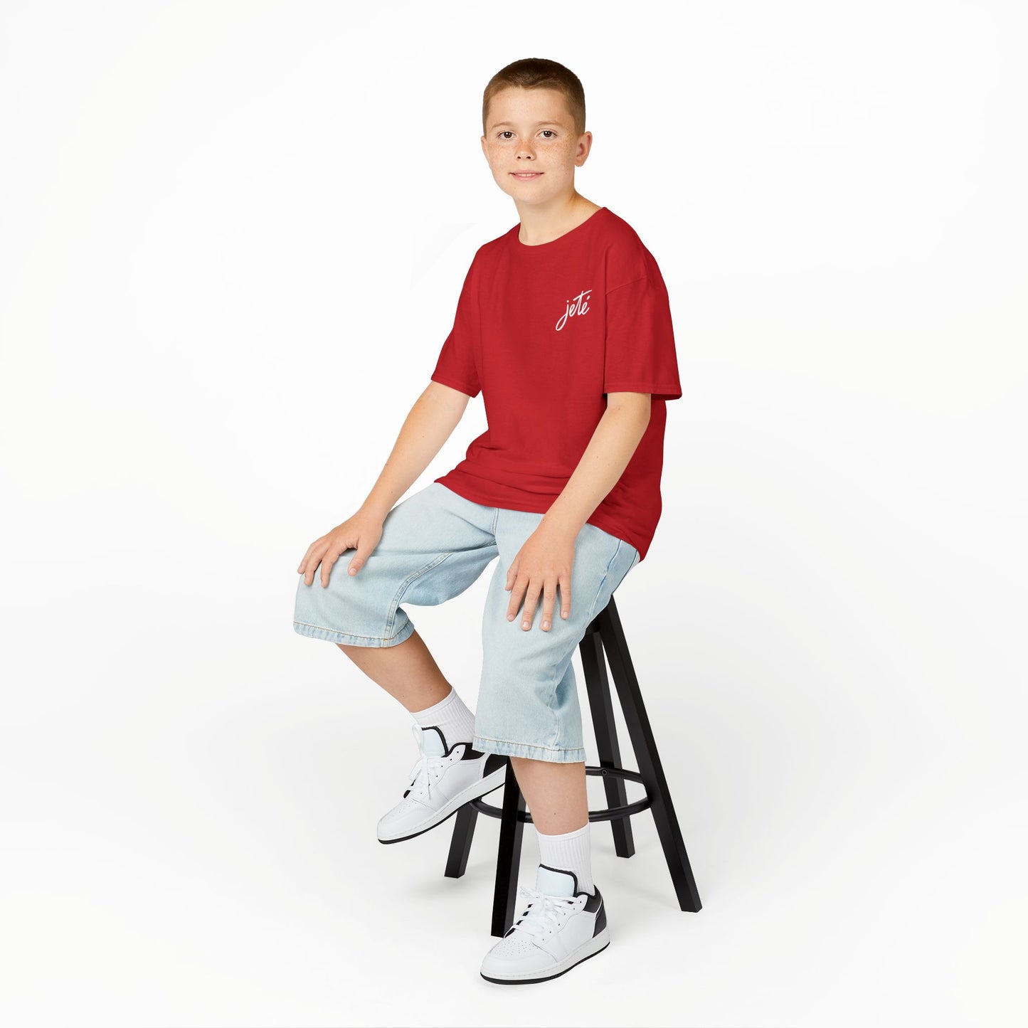 “Jeté” Official Logo | Ballet & Dance T-Shirt for Kids & Young Dance Enthusiasts - Youth Short Sleeve Tee