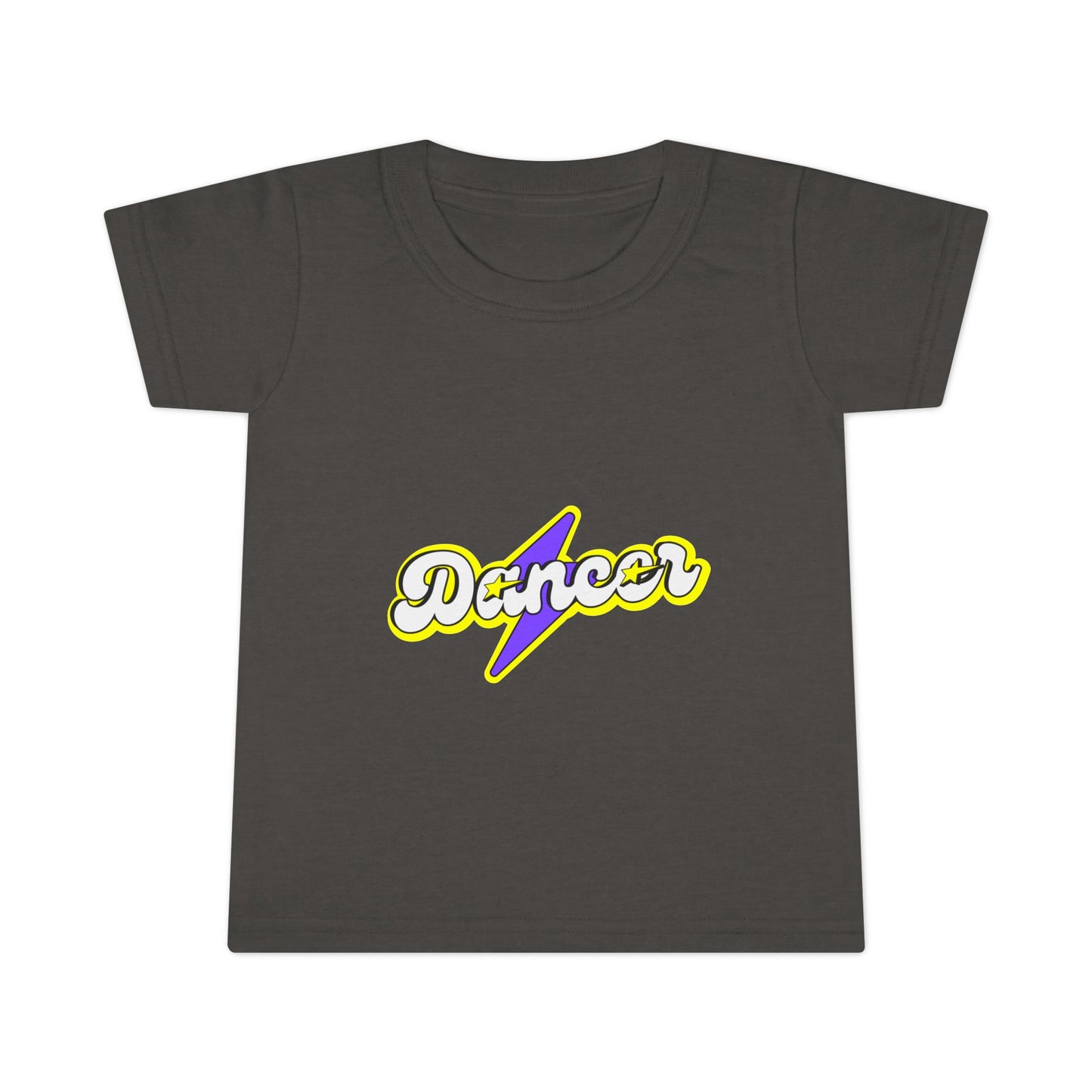 "Dancer" Toddler Dance T-Shirt – Bold Superhero-Inspired Short Sleeve Tee for Kids