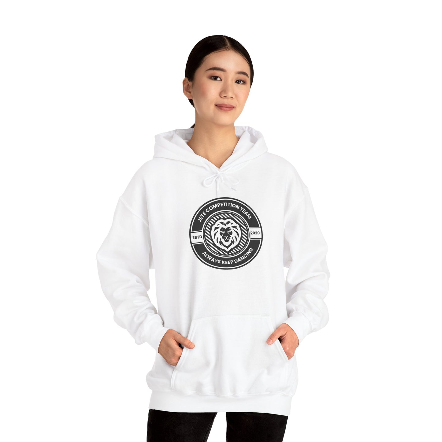 "Jeté Competition Team – Always Keep Dancing" Hoodie Unisex Collegiate-Inspired Dance Sweatshirt