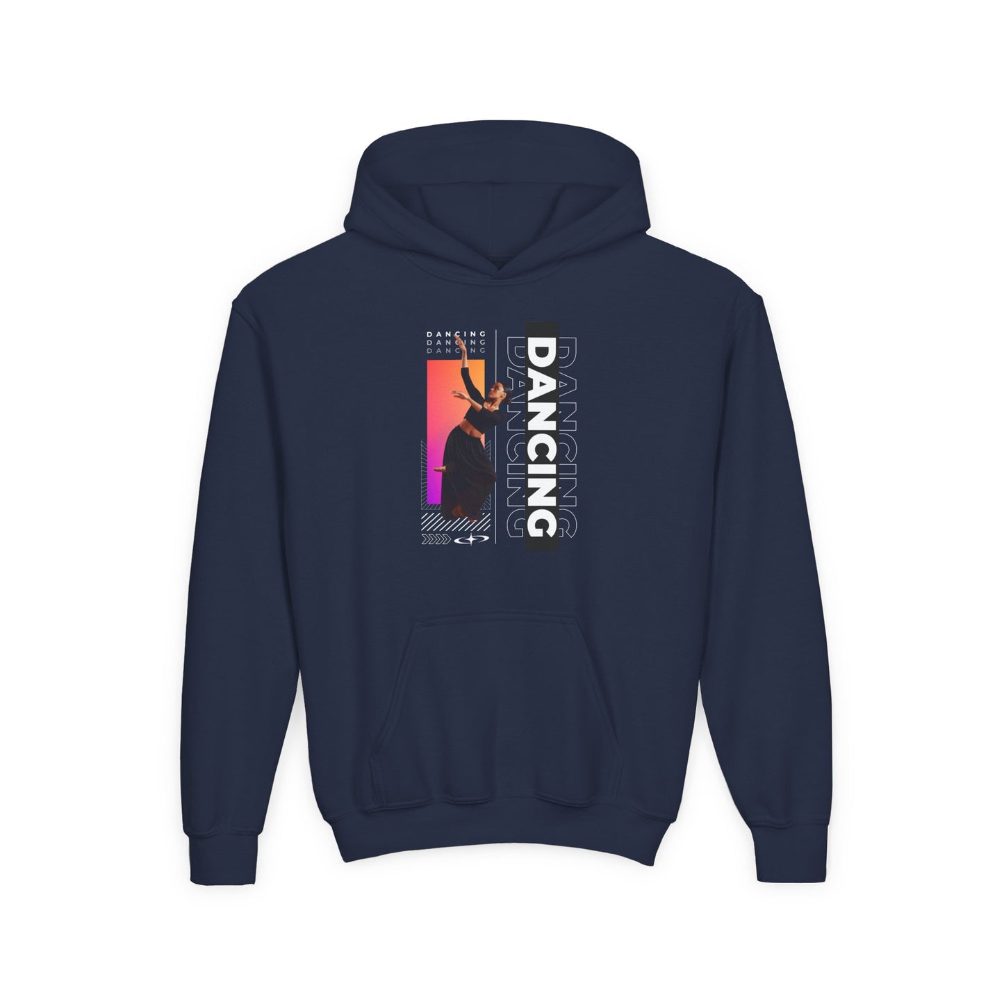 “Dancing” Female Dancer Streetwear Graphic | Unisex Youth Hoodie – Dance Hoodie for Kids & Young Performers