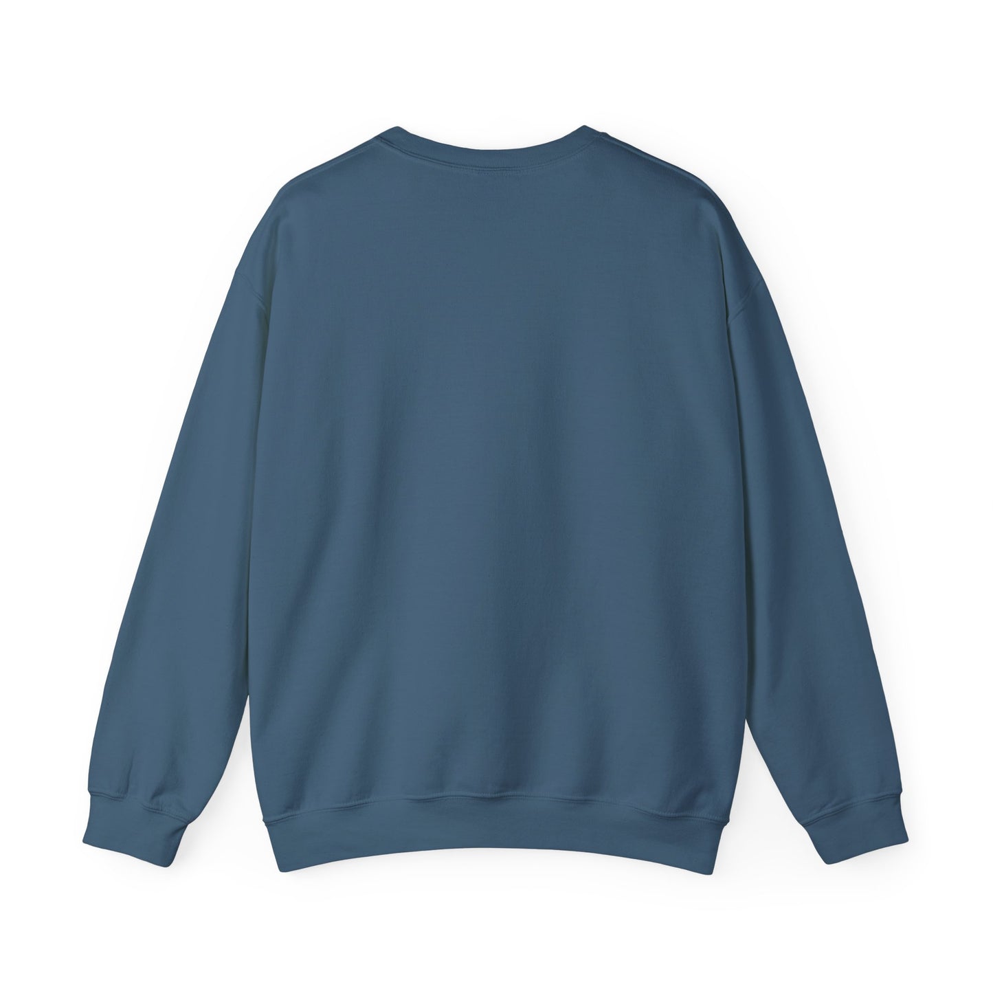 "One More Time Is a Lie." Unisex Heavy Blend Crewneck Sweatshirt – Bold Emblem Graphic Dance Teacher Quote Pullover for Dancers & Studio Life
