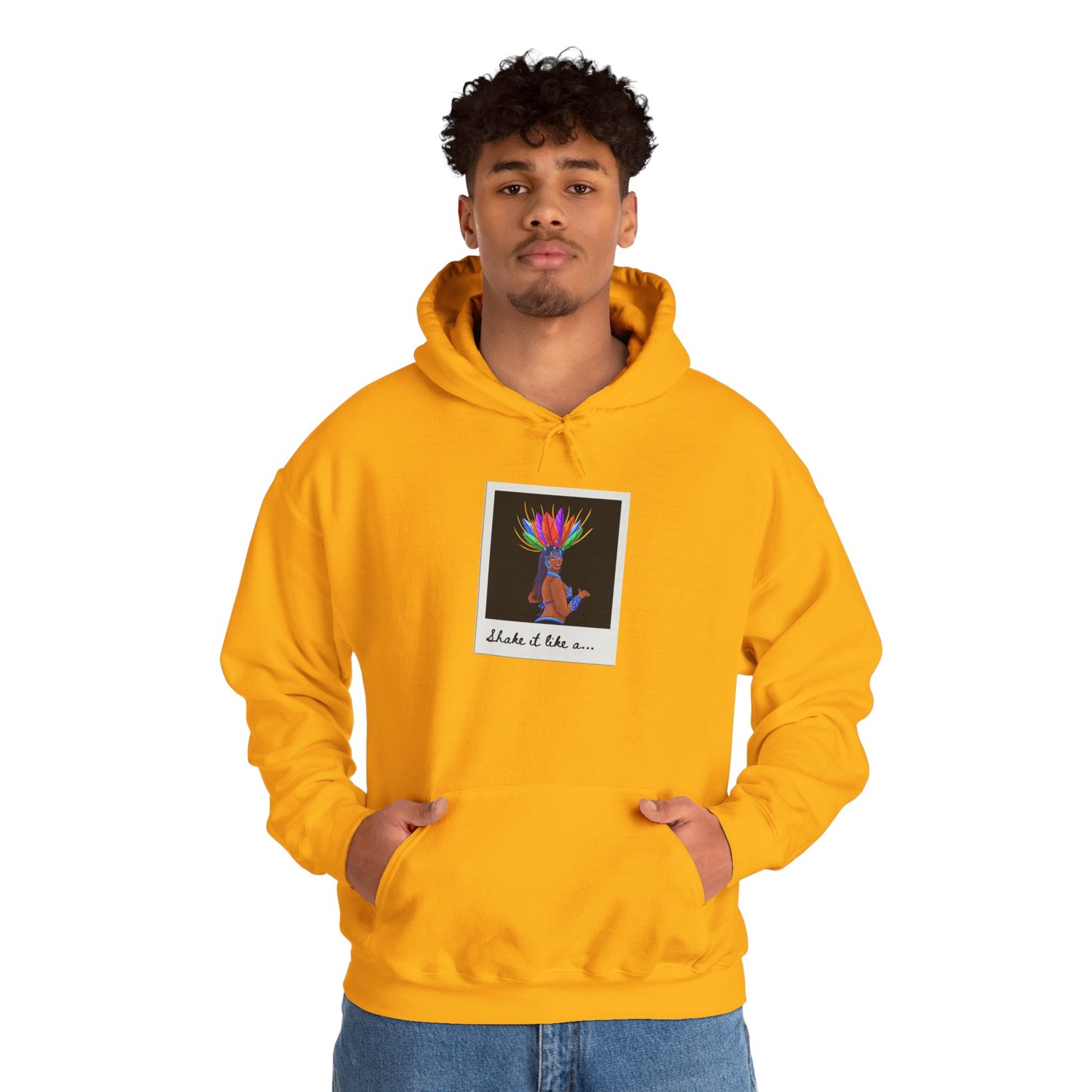 "Shake It Like a... Samba Dancer" Unisex Dance Hoodie – Carnival-Inspired Graphic Sweatshirt