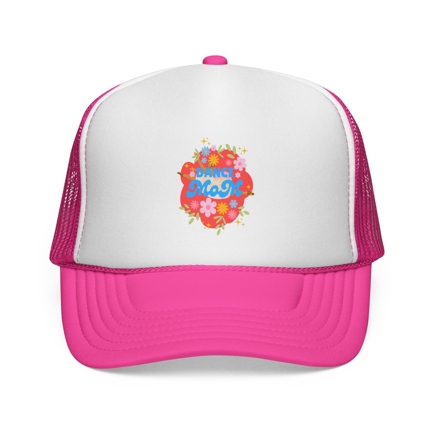 "Dance Mom" Trucker Hat – Adjustable Mesh Cap for Teens & Adults | Dance Parent Gift