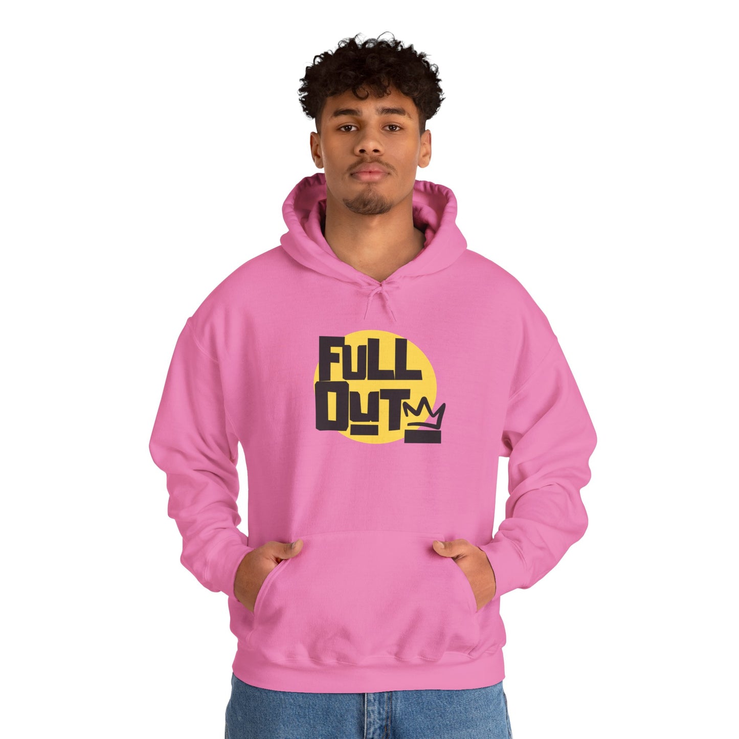 "Full Out" Dance Hoodie – Bold Streetwear-Inspired Unisex Hooded Sweatshirt for Dancers