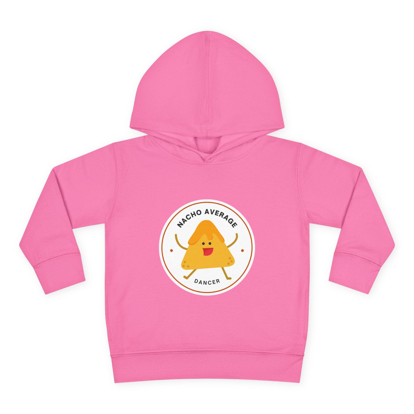 "Nacho Average Dancer" Pullover Fleece Sweatshirt with Cute Nacho Graphic | Funny Dance Gift for Kids - Toddler Dance Hoodie