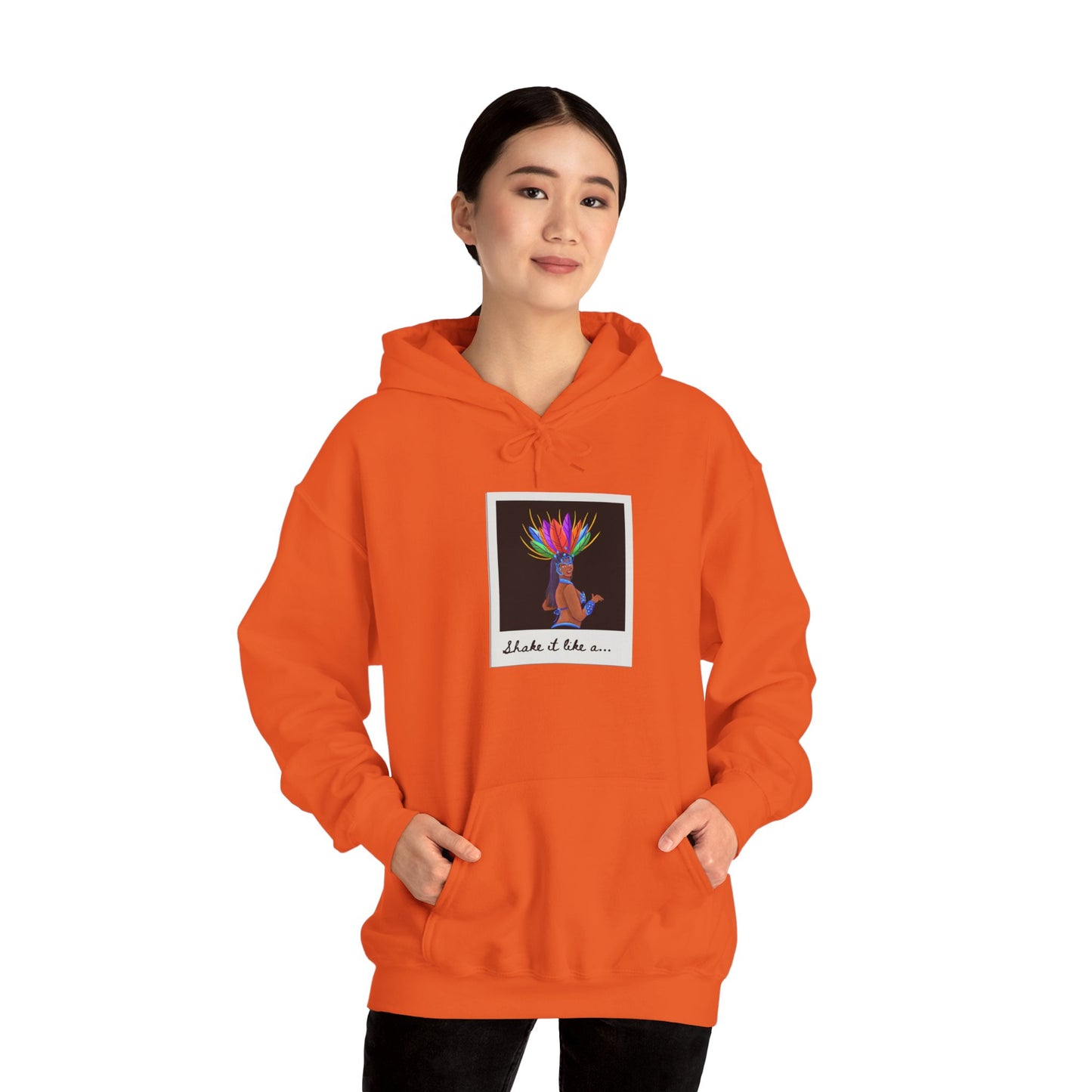 "Shake It Like a... Samba Dancer" Unisex Dance Hoodie – Carnival-Inspired Graphic Sweatshirt