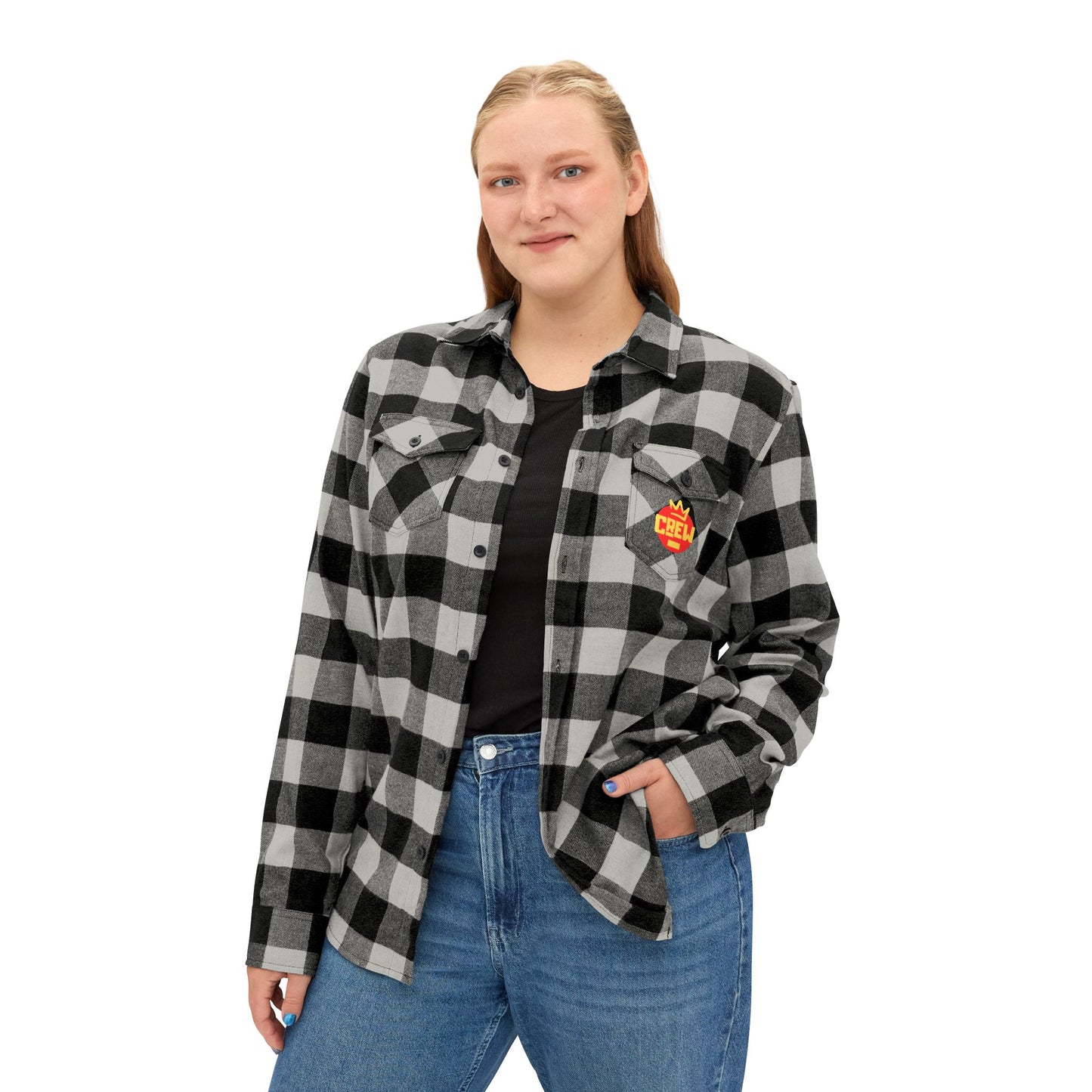 "Full Out" Flannel Shirt β Unisex Streetwear Style Button-Up from the Full Out Premium Collection