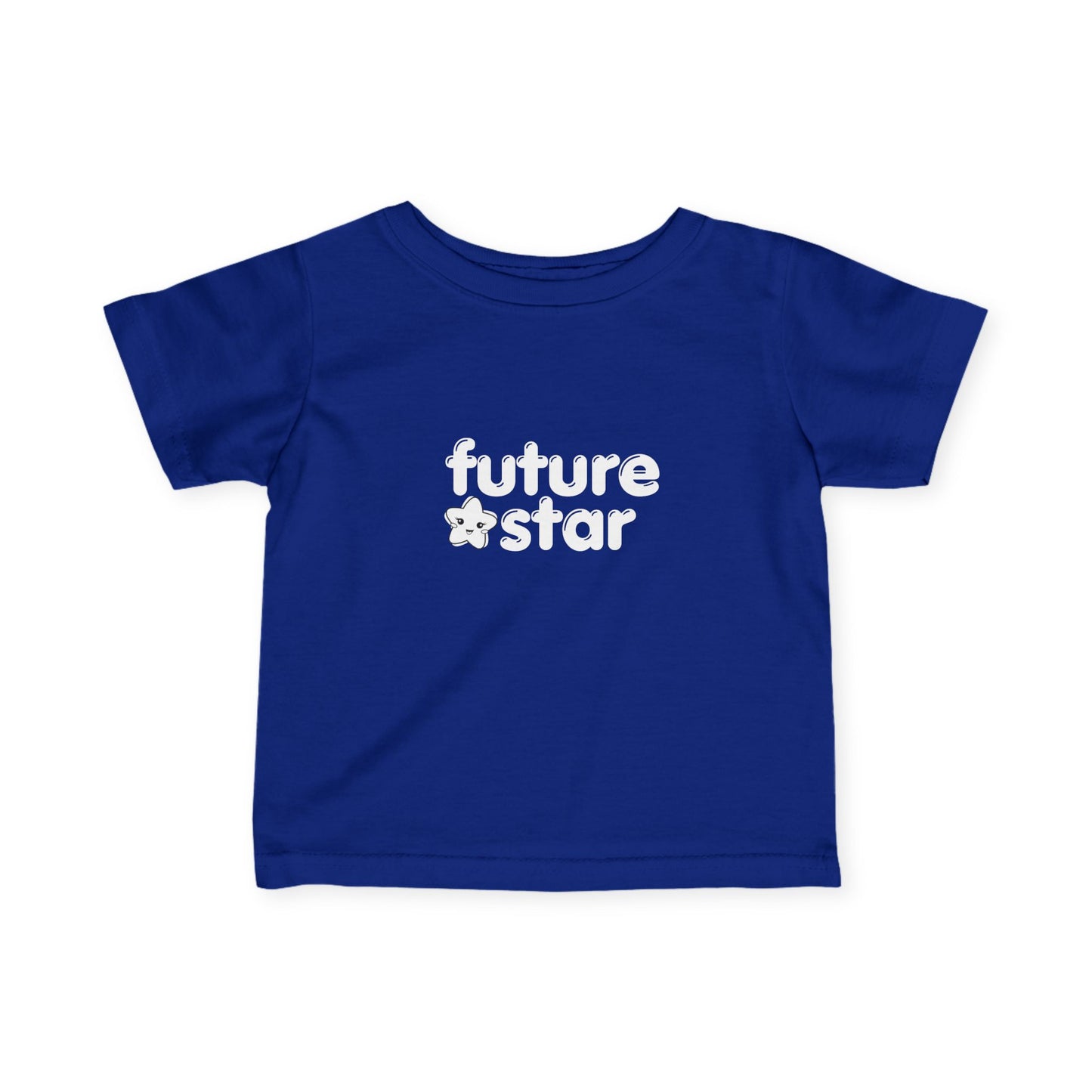 “Future Star” Infant Fine Jersey Tee – Cute Dance-Themed Baby T-Shirt for Little Performers and Rising Stars