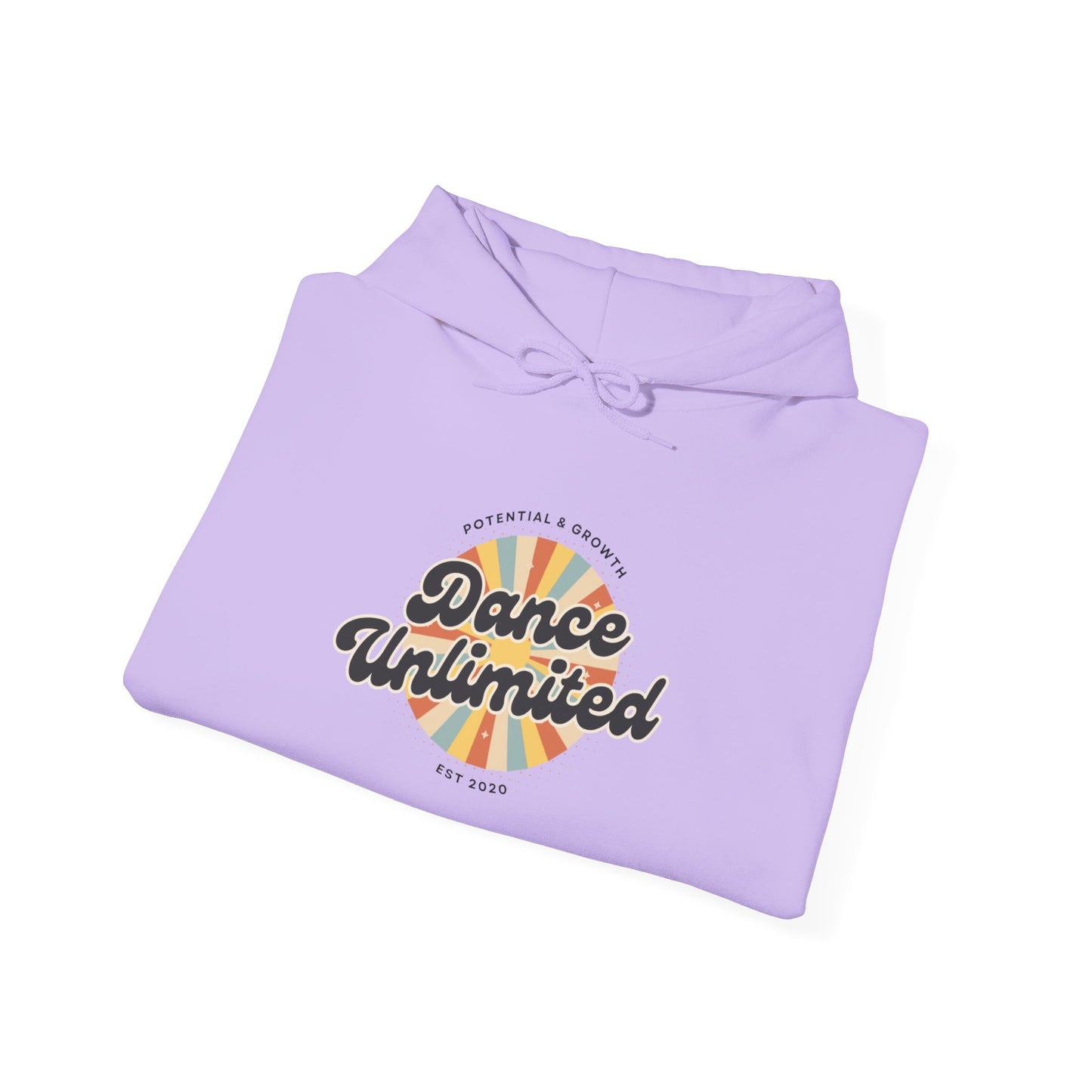 "Dance Unlimited – Potential & Growth" Retro Unisex Hoodie Dance-Inspired Sweatshirt