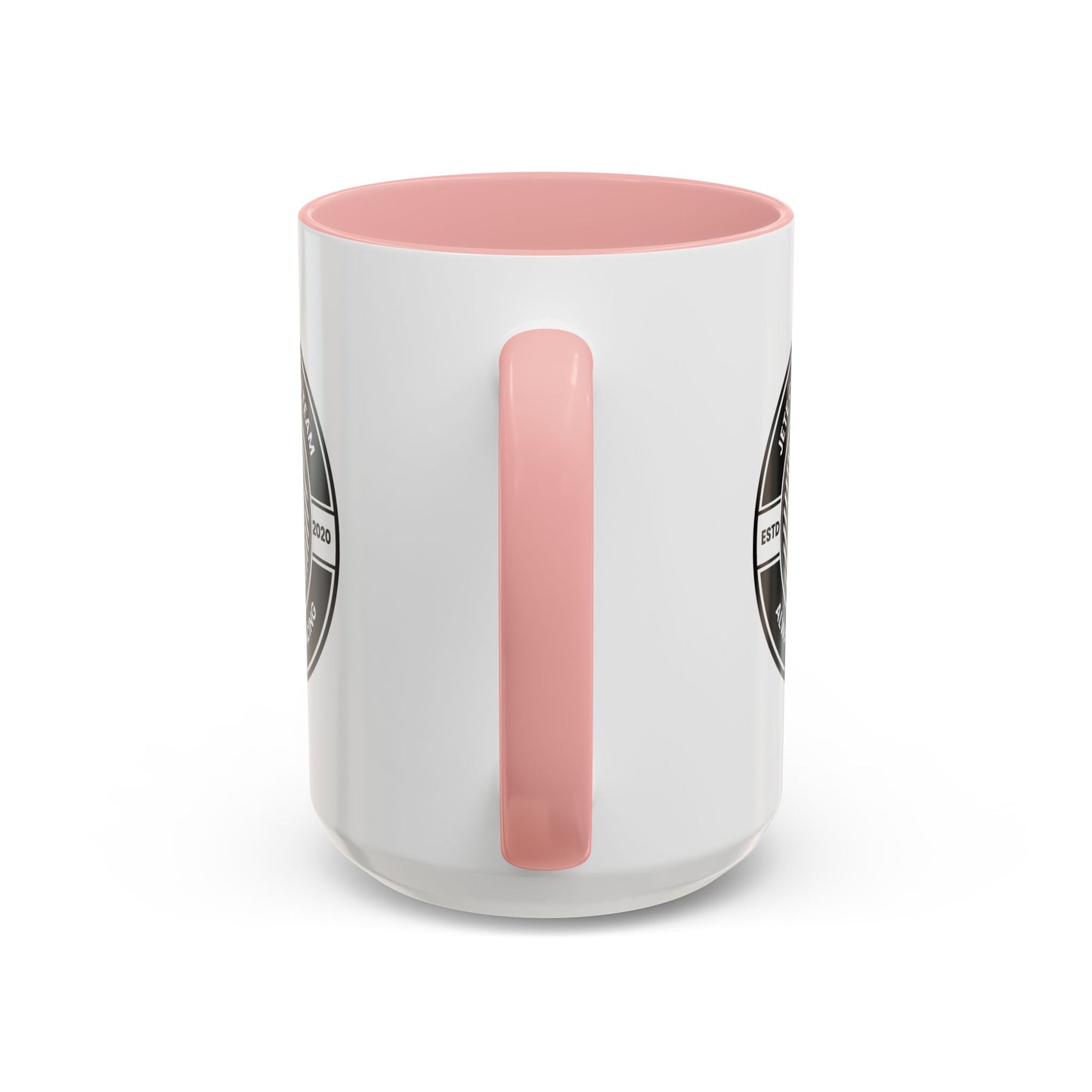 "Jeté Competition Team – Always Keep Dancing" Accent Coffee Mug – Collegiate Style Ceramic Mug for Dancers and Studio Teams