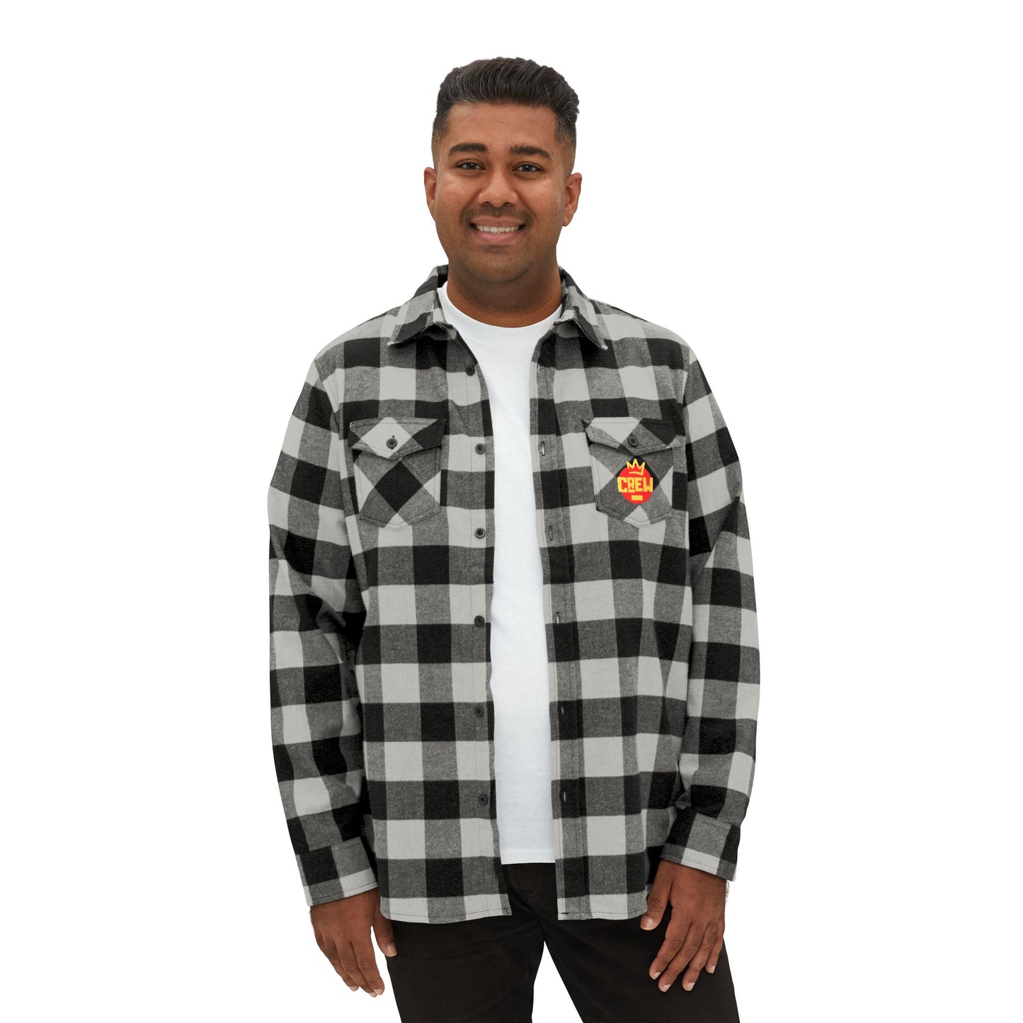 "Full Out" Flannel Shirt β Unisex Streetwear Style Button-Up from the Full Out Premium Collection