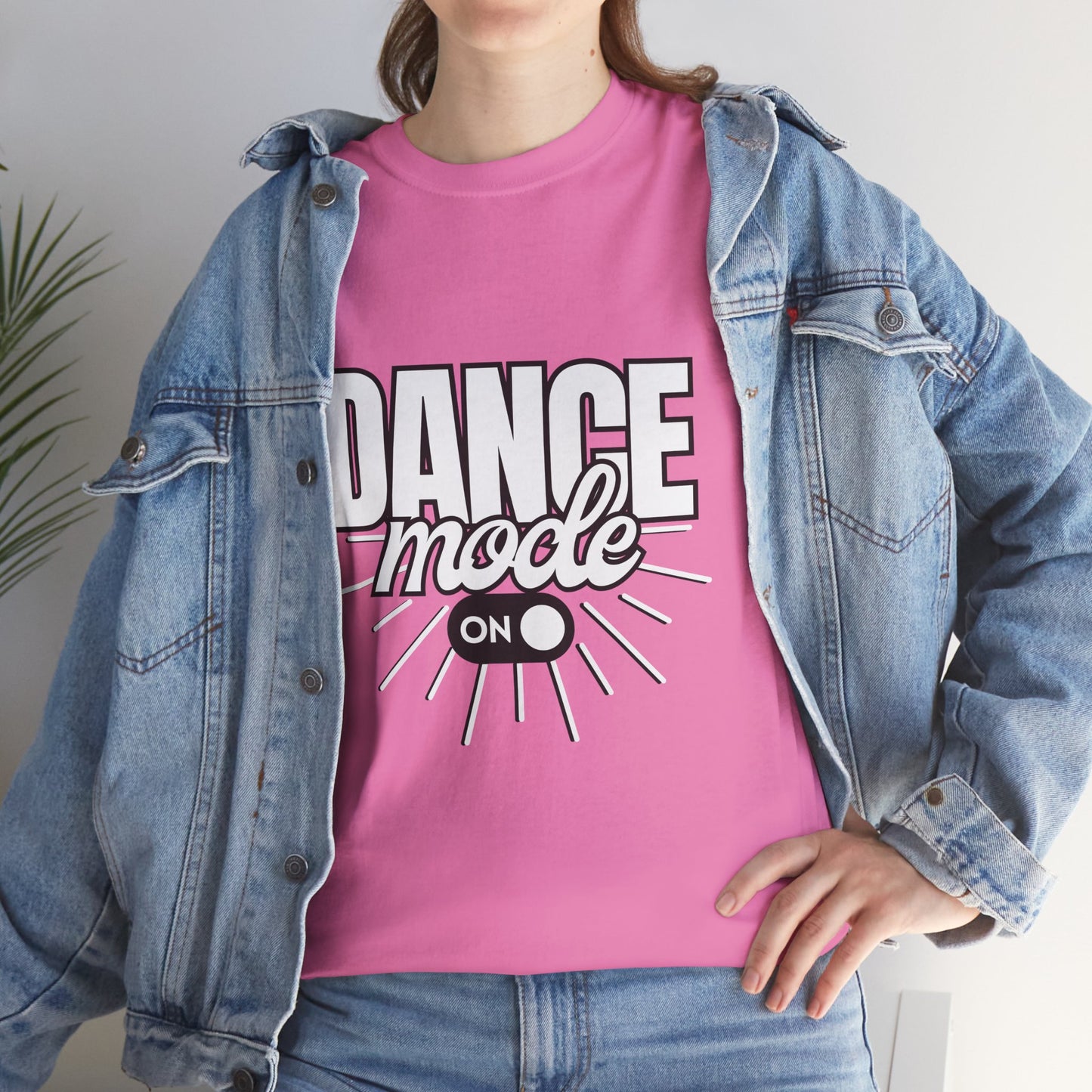 Dance Mode: On Unisex Heavy Cotton T-Shirt – Dance-Inspired Graphic Tee for Adults & Kids