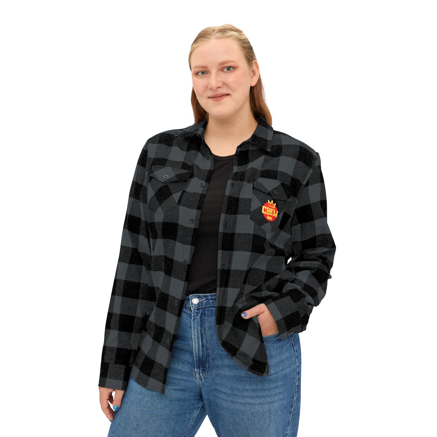 "Full Out" Flannel Shirt β Unisex Streetwear Style Button-Up from the Full Out Premium Collection