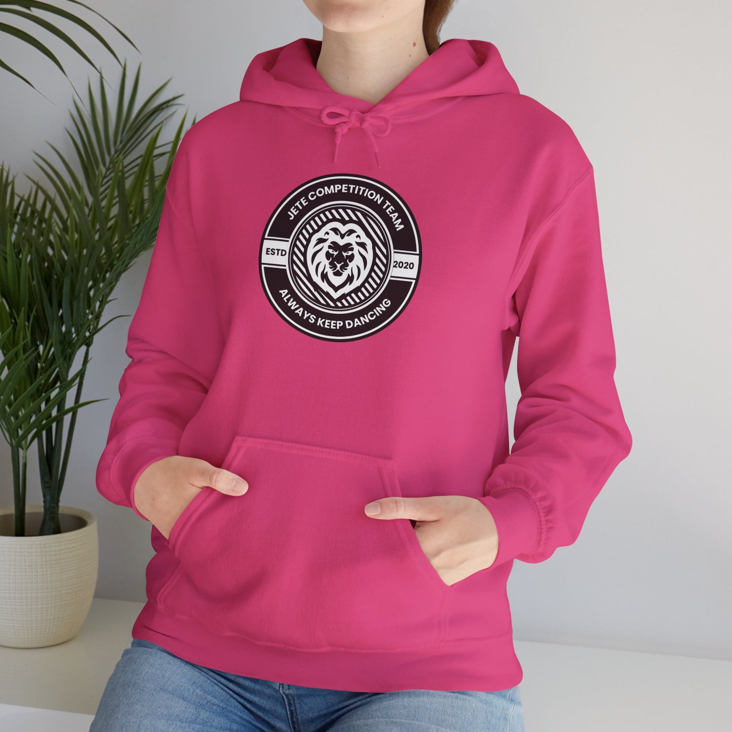 "Jeté Competition Team – Always Keep Dancing" Hoodie Unisex Collegiate-Inspired Dance Sweatshirt