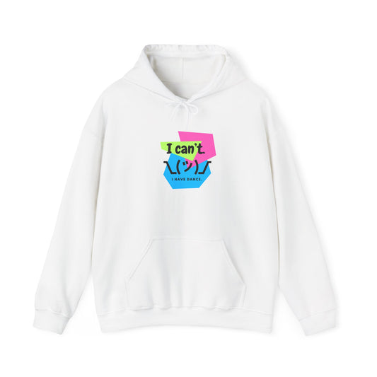 "I Can’t. I Have Dance." Unisex Hooded Sweatshirt – Retro 80s Emoji Graphic Hoodie for Dancers | Jeté Dance-Inspired Loungewear