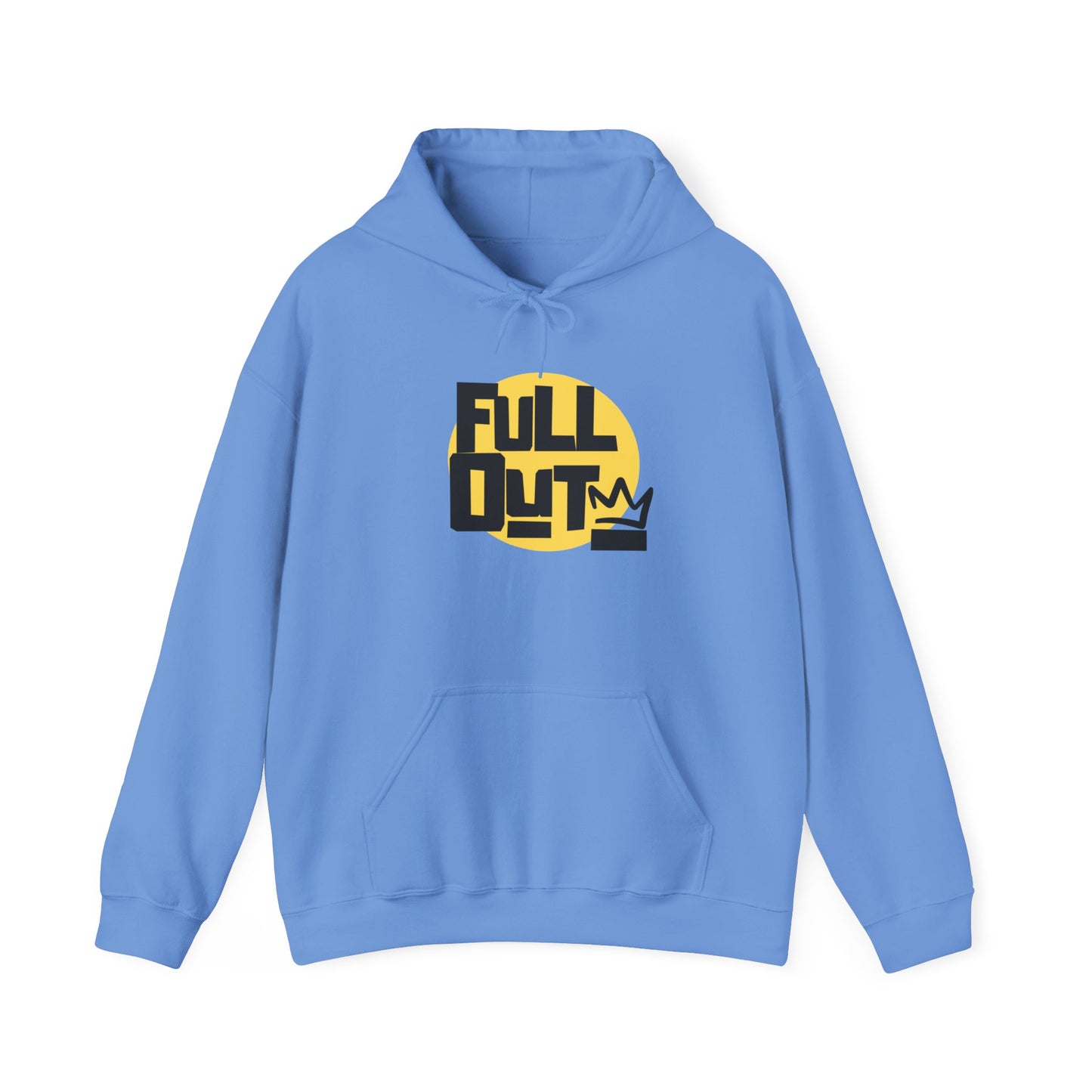 "Full Out" Dance Hoodie – Bold Streetwear-Inspired Unisex Hooded Sweatshirt for Dancers