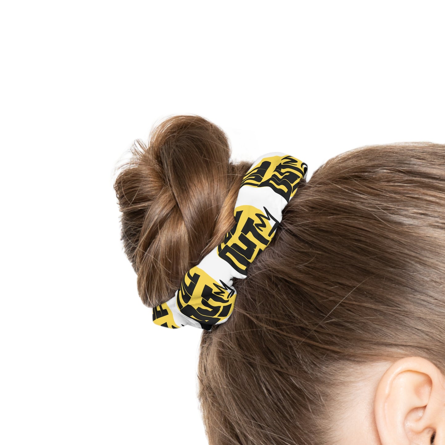 “Full Out” Scrunchie – Bold Streetwear-Inspired Dance Hair Accessory for Performers and Hip-Hop Dancers