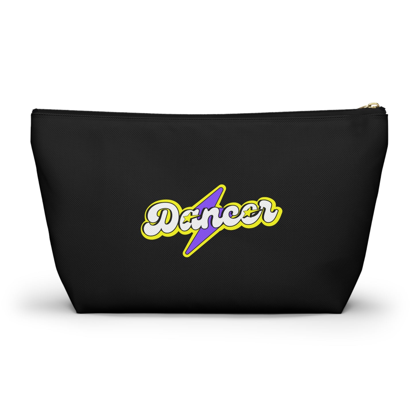 "Dancer" Makeup Bag – Superhero-Inspired Dance Graphic – Bold Dance-Themed Zipper Pouch for Cosmetics, Accessories & Everyday Essentials