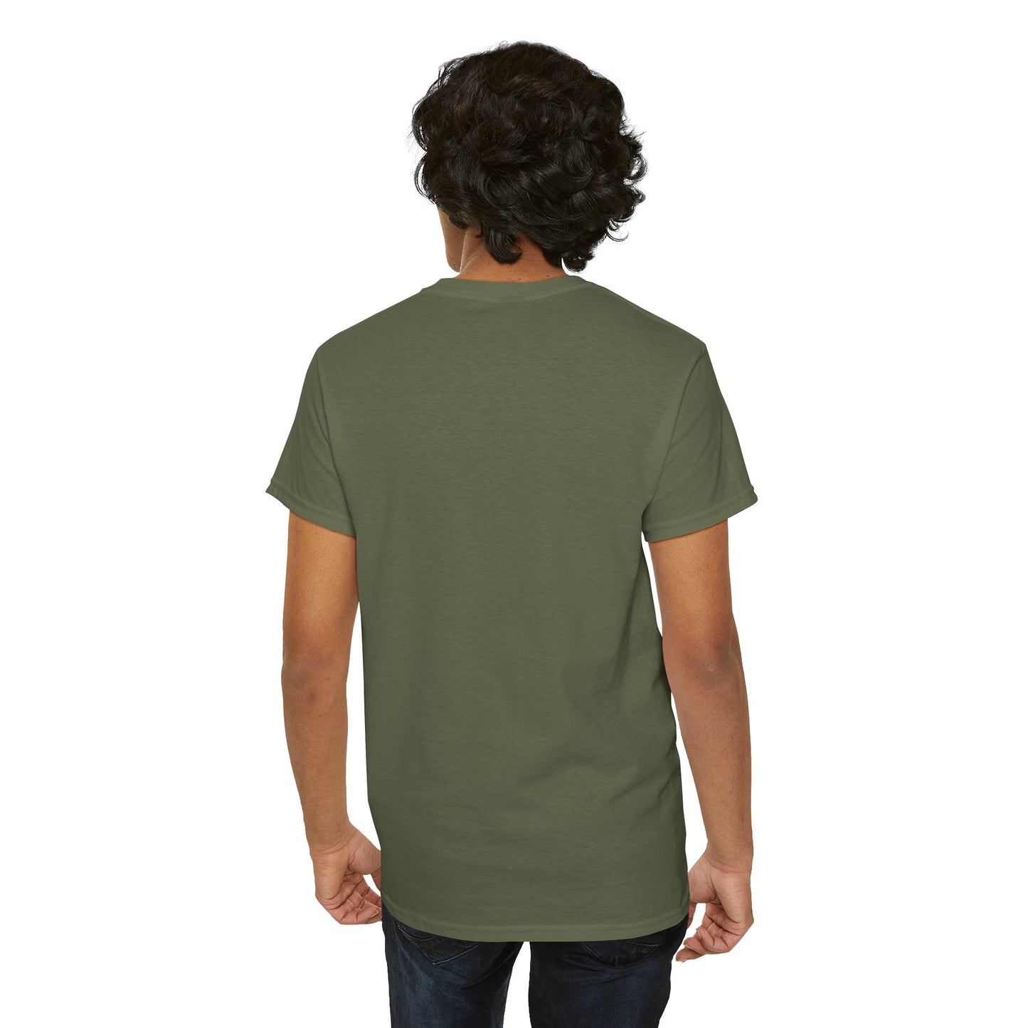 “At the Barre for the Boos” Dance Halloween T-Shirt with Cute Ghost Ballet Graphics - Unisex Heavy Cotton Tee