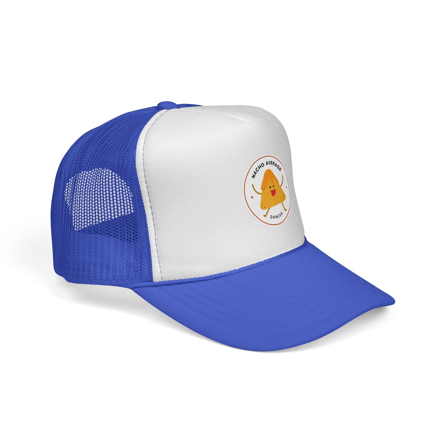 "Nacho Average Dancer" Trucker Hat – Kawaii Nacho Graphic Unisex Dance Cap | Funny Dance-Themed Hat for Adults & Teens