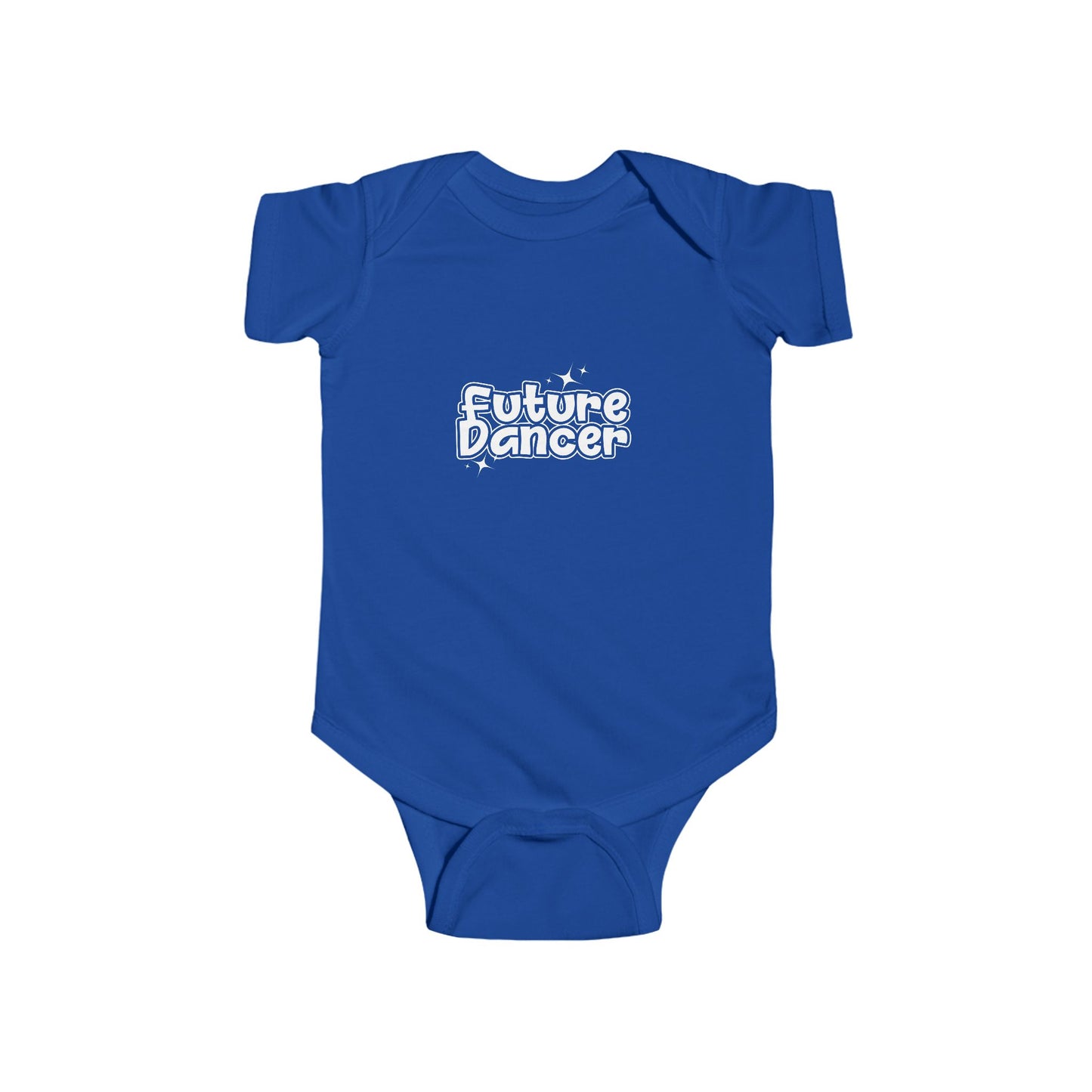 “Future Dancer” Infant Short Sleeve Bodysuit - Adorable Danced-Themed Baby One-Piece for Tiny Ballerinas and Little Movers