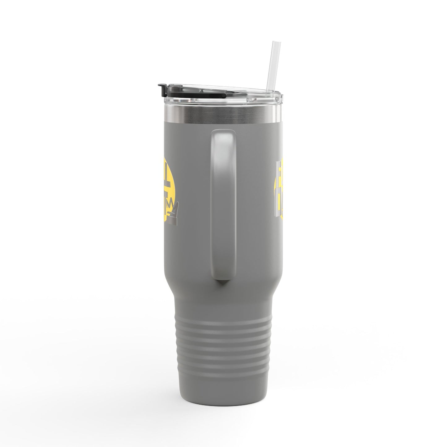 "Full Out" 40oz Insulated Travel Mug – Bold Streetwear Dance Tumbler for Dancers on the Go