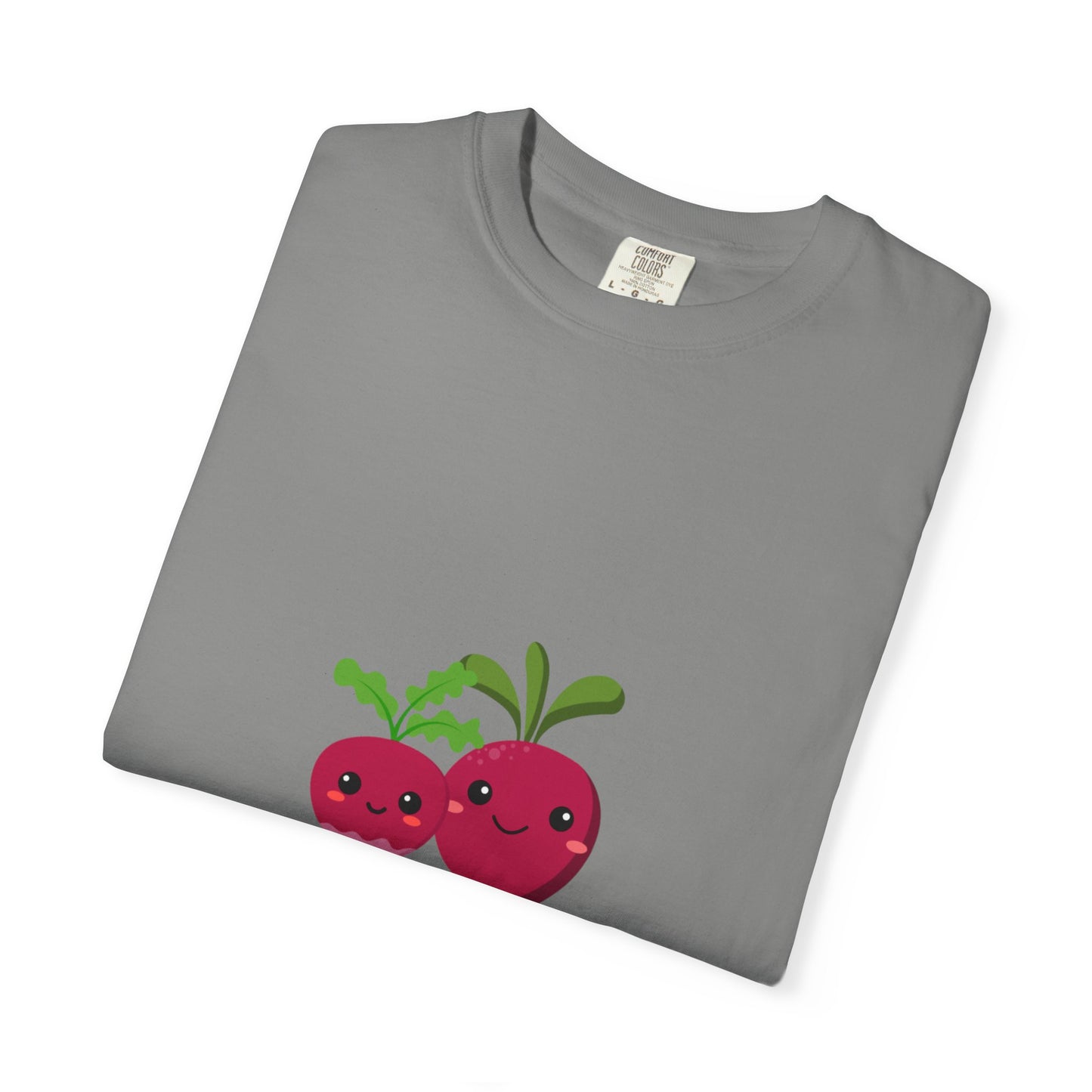 "Turnip the Beet" Unisex Garment-Dyed T-Shirt – Cute Veggie Dance Pun Graphic Tee – Funny Foodie Shirt for Dancers & Music Lovers