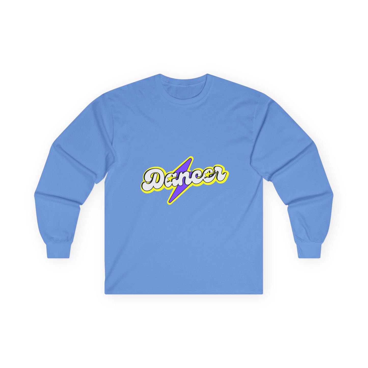 "Dancer" Unisex Long Sleeve Tee – Superhero-Inspired Graphic Dance Shirt for Performers, Instructors & Studio Heroes