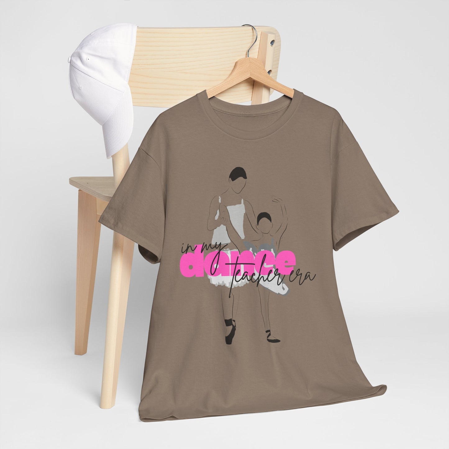 "In My Dance Teacher Era" Ballet Graphic Unisex Heavy Cotton Tee – Ballet Instructor Gift Shirt