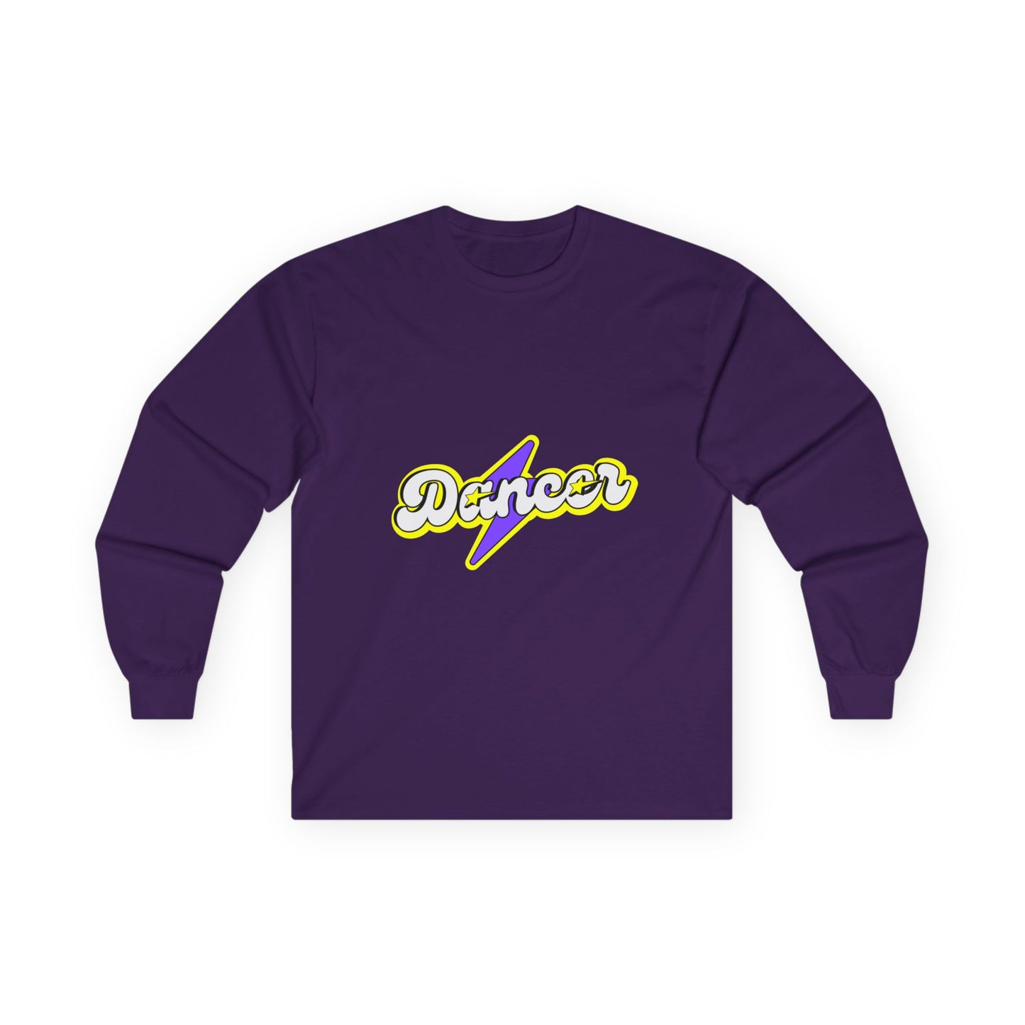 "Dancer" Unisex Long Sleeve Tee – Superhero-Inspired Graphic Dance Shirt for Performers, Instructors & Studio Heroes