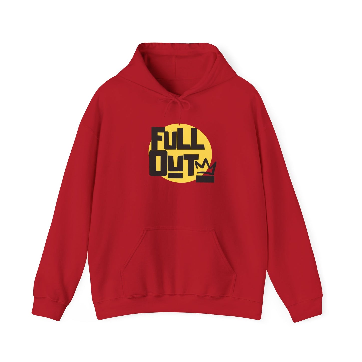 "Full Out" Dance Hoodie – Bold Streetwear-Inspired Unisex Hooded Sweatshirt for Dancers