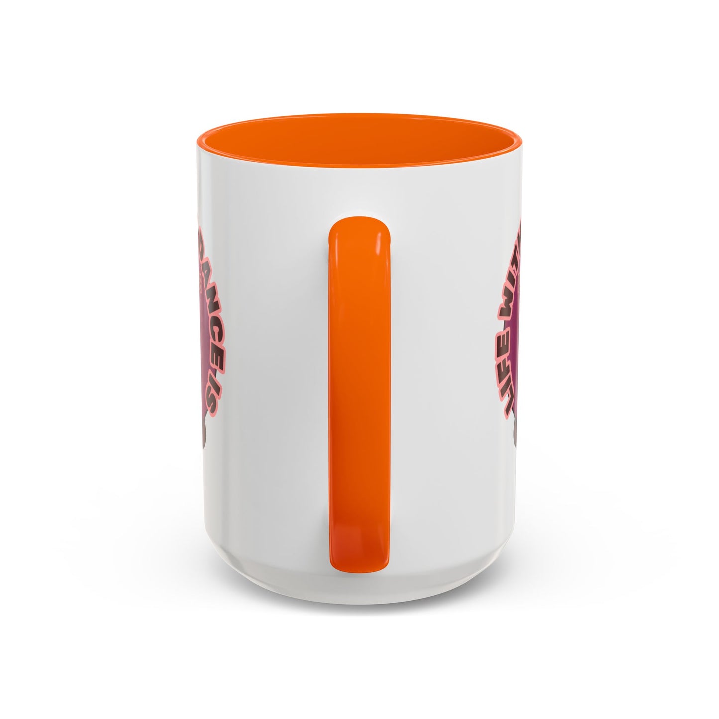 "Life Without Dance Is Pointeless" – Cute Capybara Accent Coffee Mug | Dance-Themed Ceramic Mug for Dancers