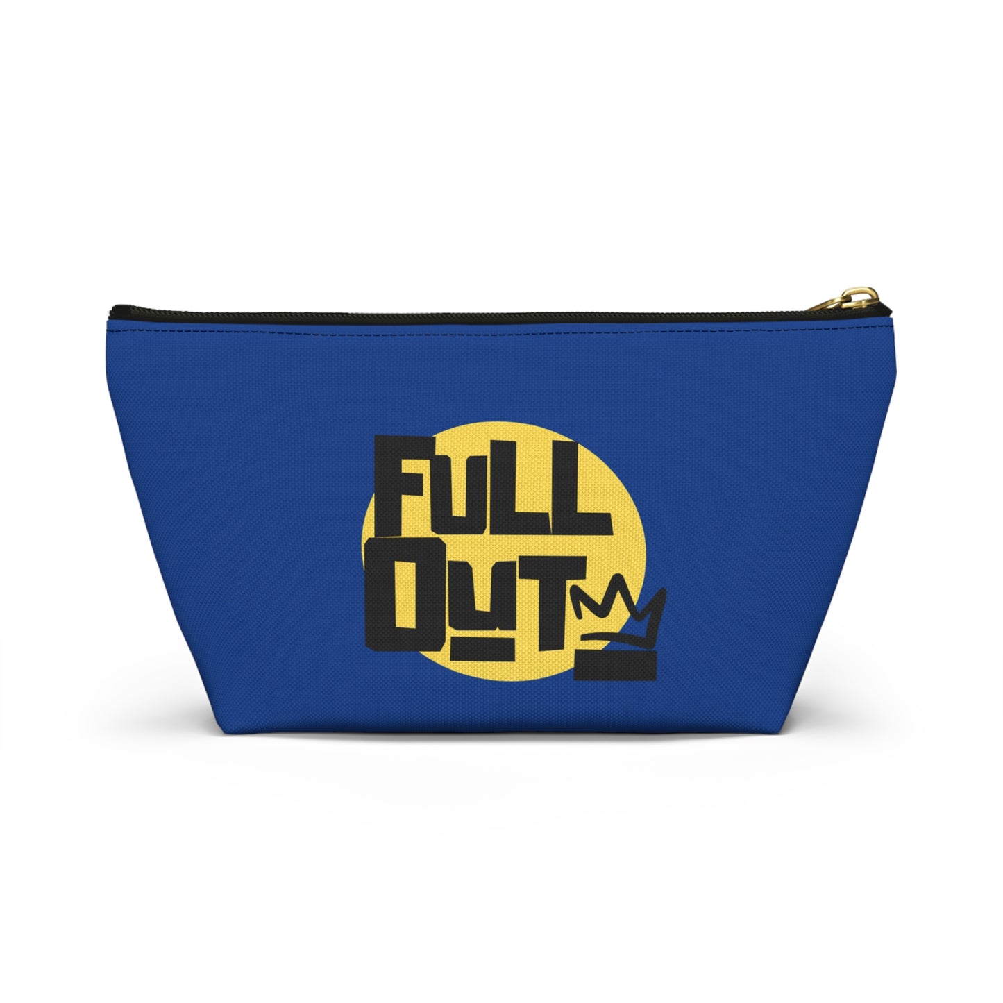 "Full Out" Makeup Bag – Streetwear-Inspired Dance Graphic – Bold Dance-Themed Zipper Pouch for Cosmetics, Accessories & Travel Essentials