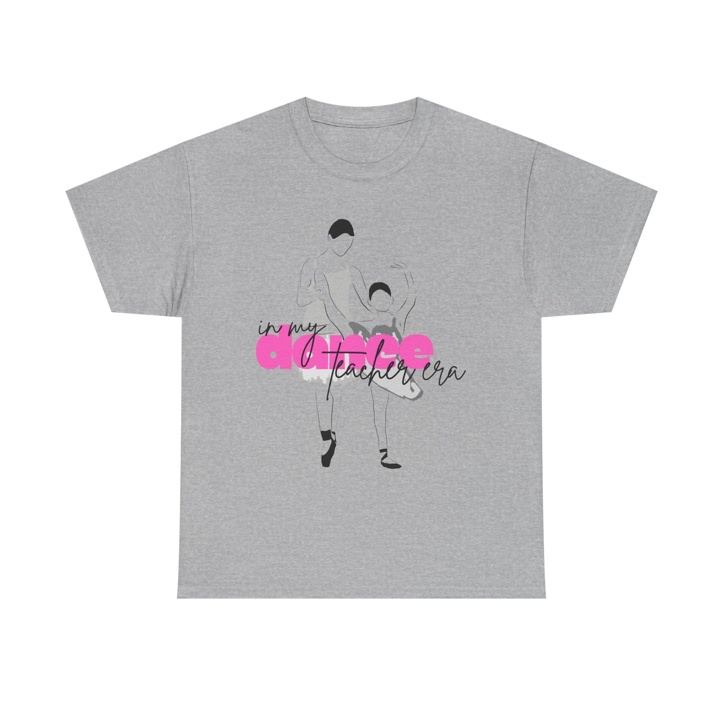 "In My Dance Teacher Era" Ballet Graphic Unisex Heavy Cotton Tee – Ballet Instructor Gift Shirt