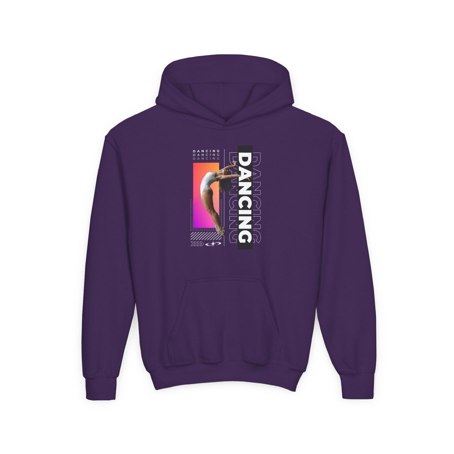 “Dancing” Female Dancer Streetwear Graphic | Unisex Youth Hoodie – Dance Hoodie for Kids & Young Performers