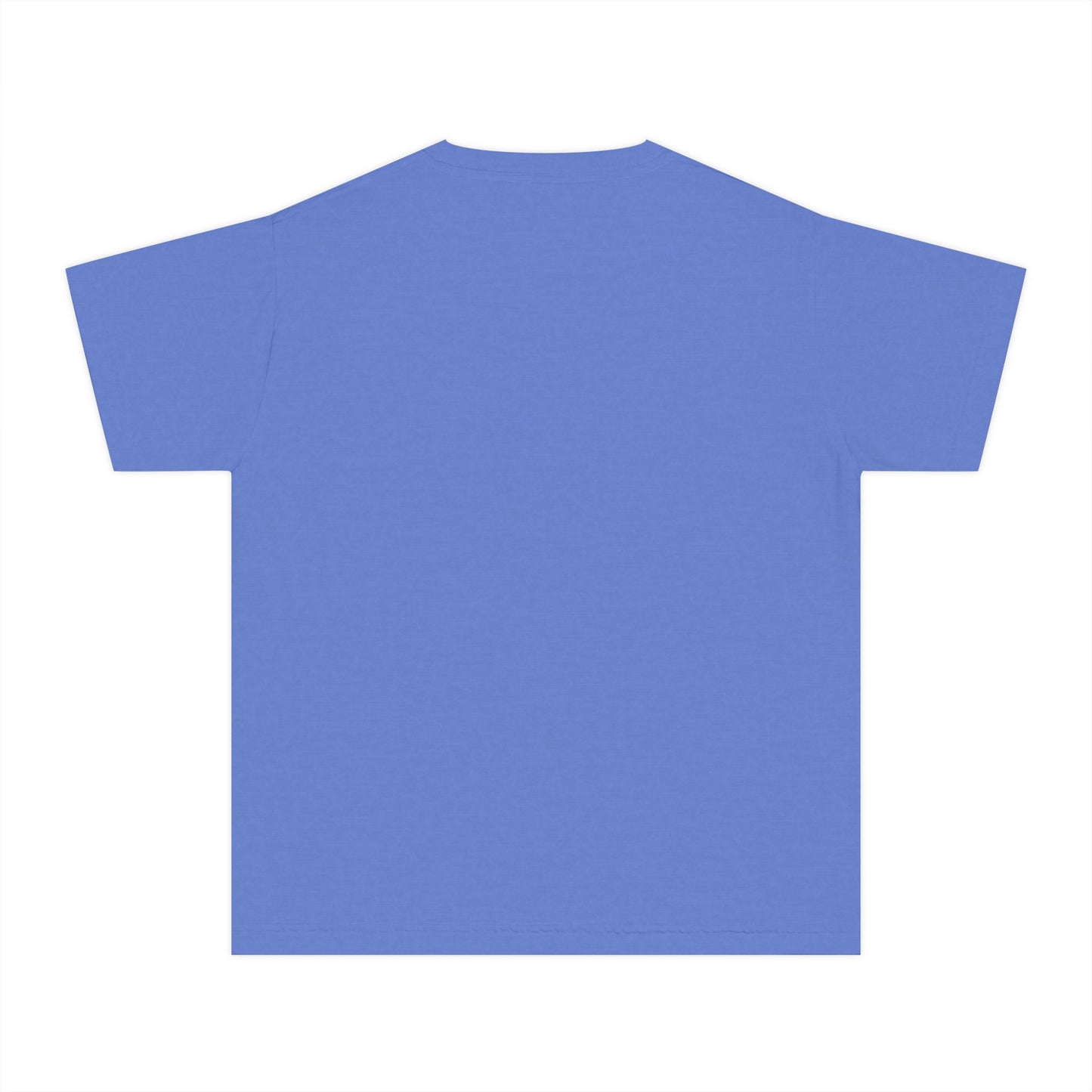 “Dance Mode On" Comfort Colors Youth Midweight T-Shirt – Pastel Stars & Smiley Face Dance Graphic Tee for Kids