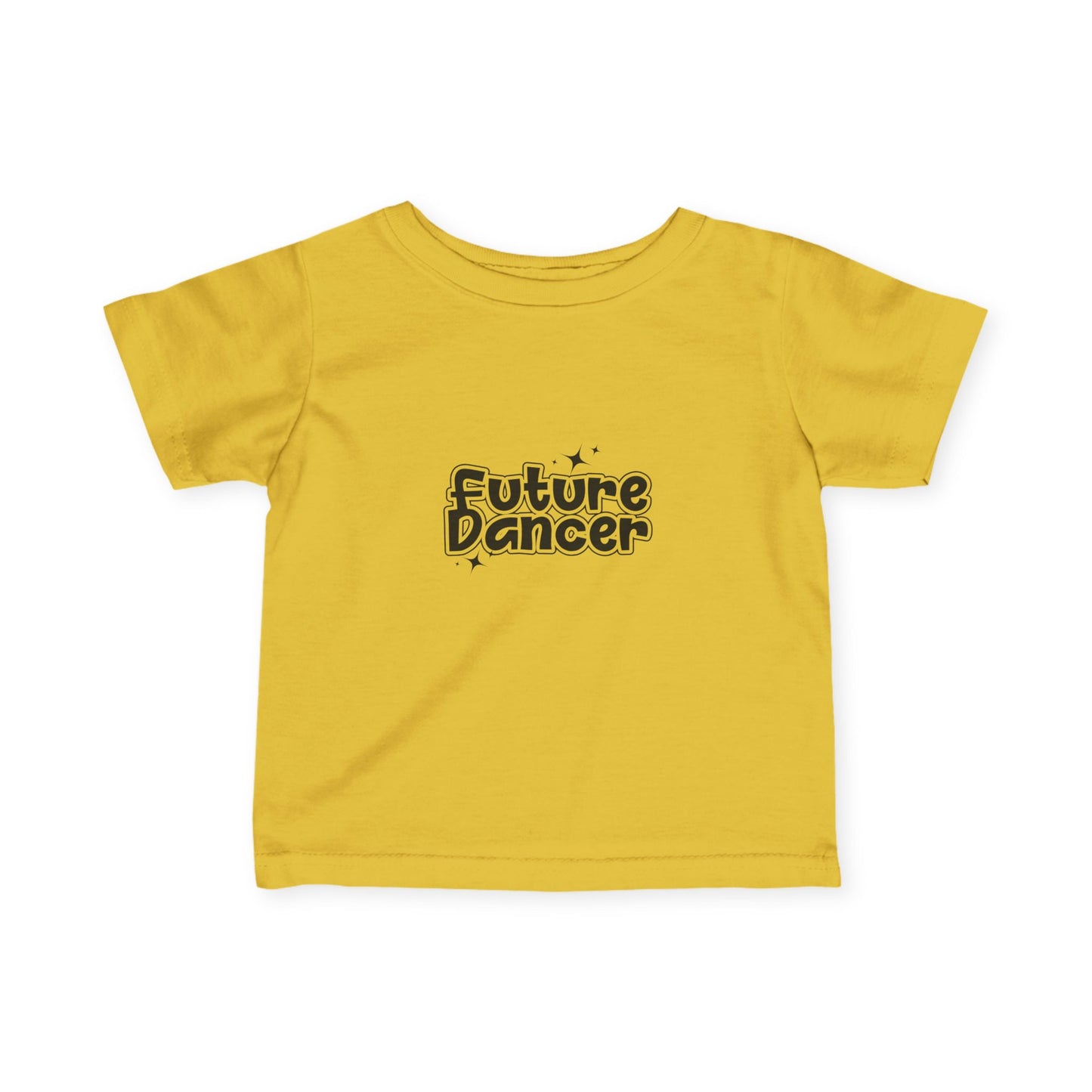 “Future Dancer” Infant Fine Jersey Tee – Adorable Dance-Themed Baby T-Shirt for Tiny Ballerinas and Little Movers