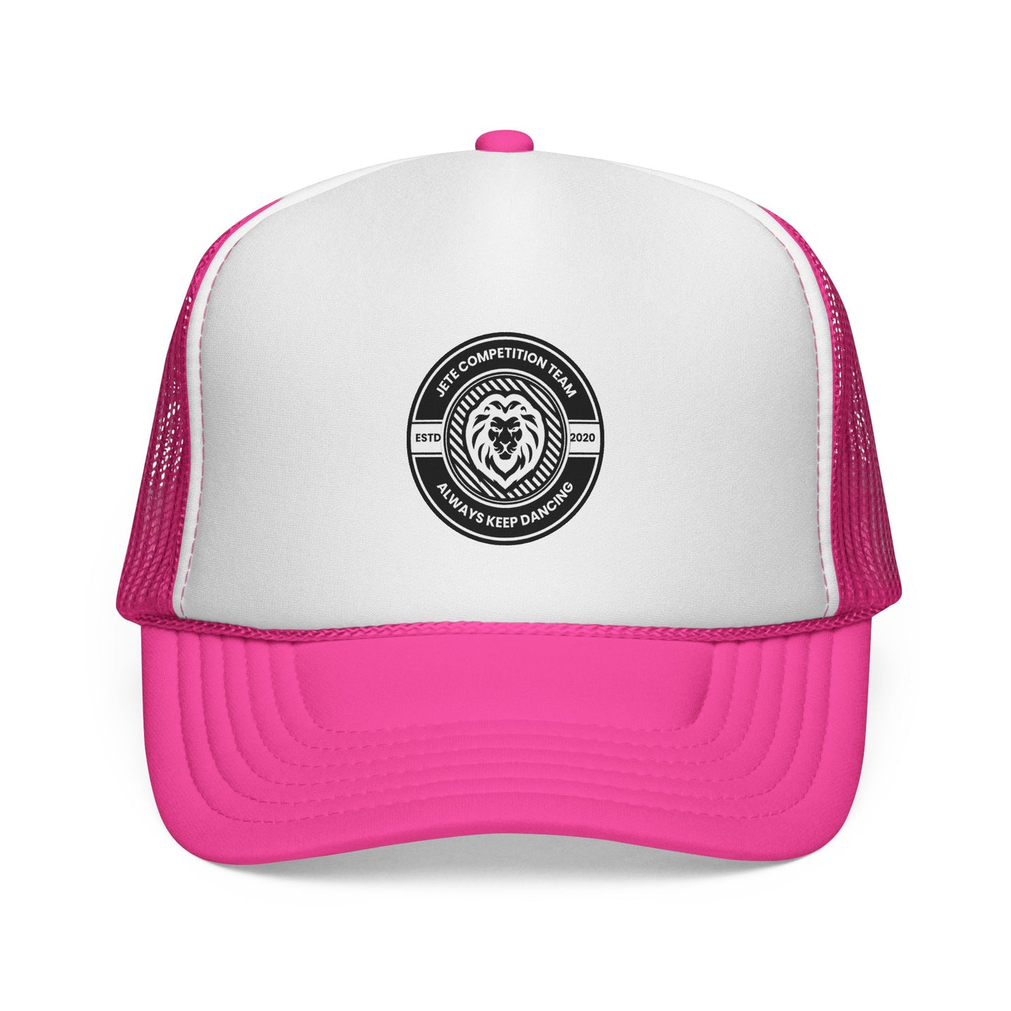 "Jeté Competition Team - Always Keep Dancing" Trucker Hat – Collegiate-Inspired Dance Team Cap with Motto