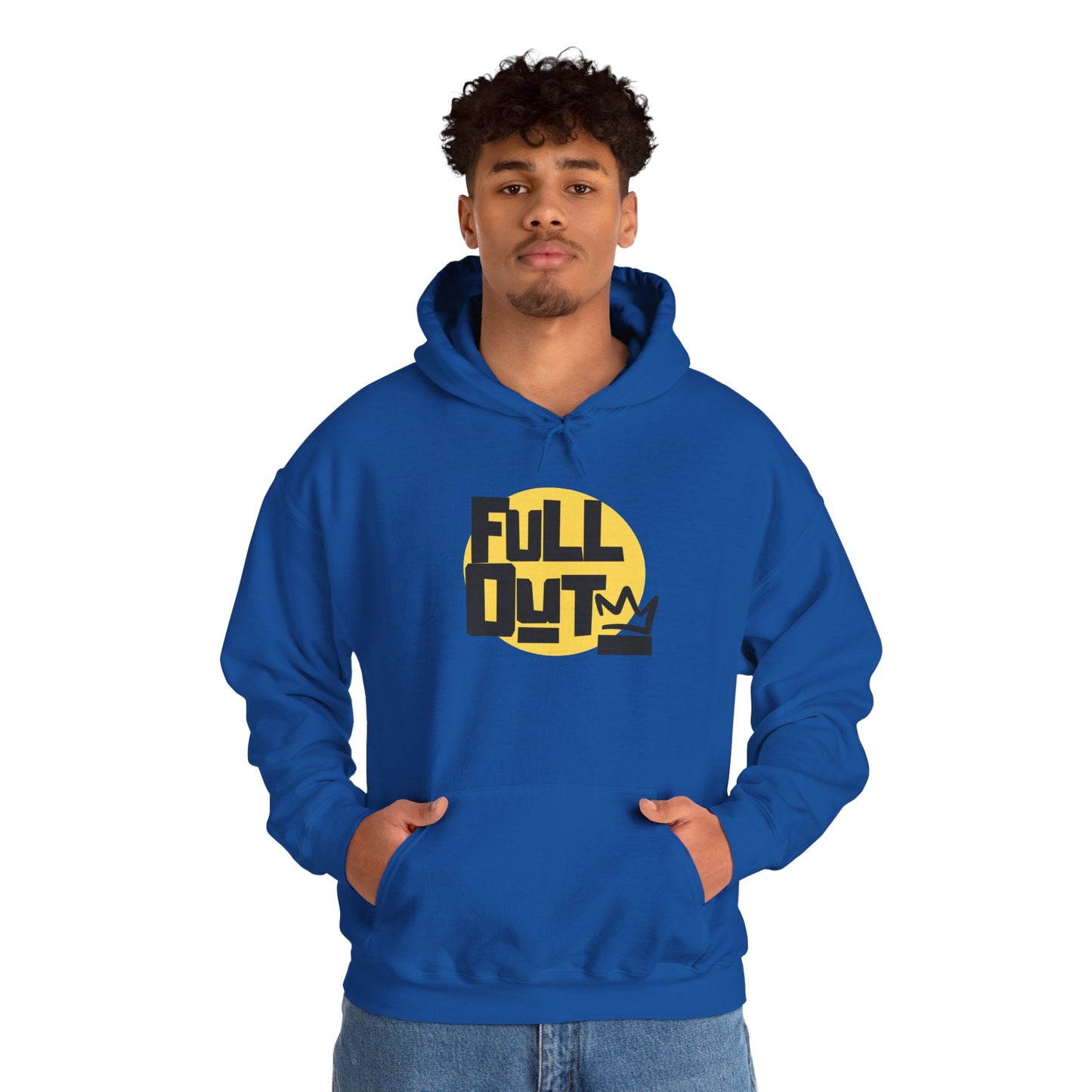 "Full Out" Dance Hoodie – Bold Streetwear-Inspired Unisex Hooded Sweatshirt for Dancers
