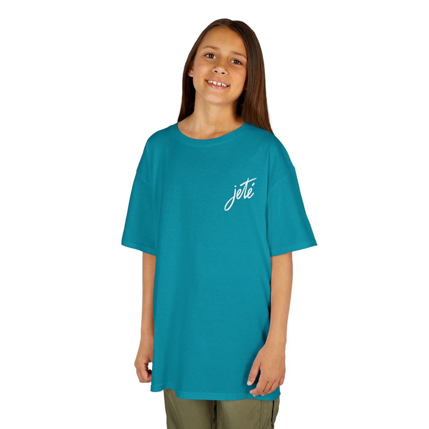“Jeté” Official Logo | Ballet & Dance T-Shirt for Kids & Young Dance Enthusiasts - Youth Short Sleeve Tee