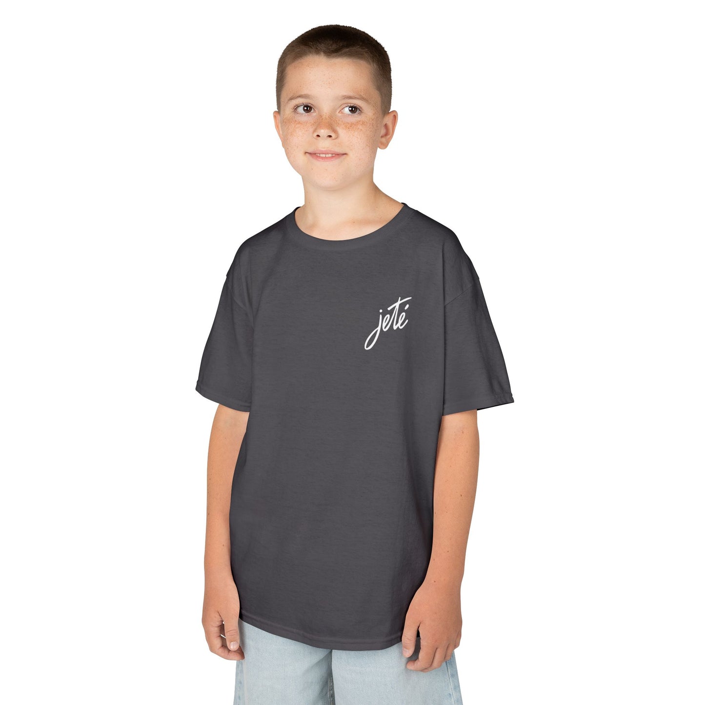 “Jeté” Official Logo | Ballet & Dance T-Shirt for Kids & Young Dance Enthusiasts - Youth Short Sleeve Tee